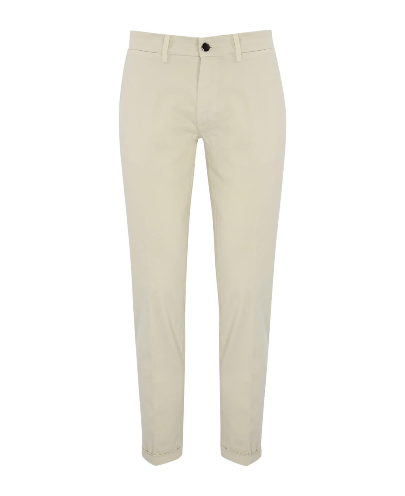 Re-HasH Mucha Core Chino Pants White - White