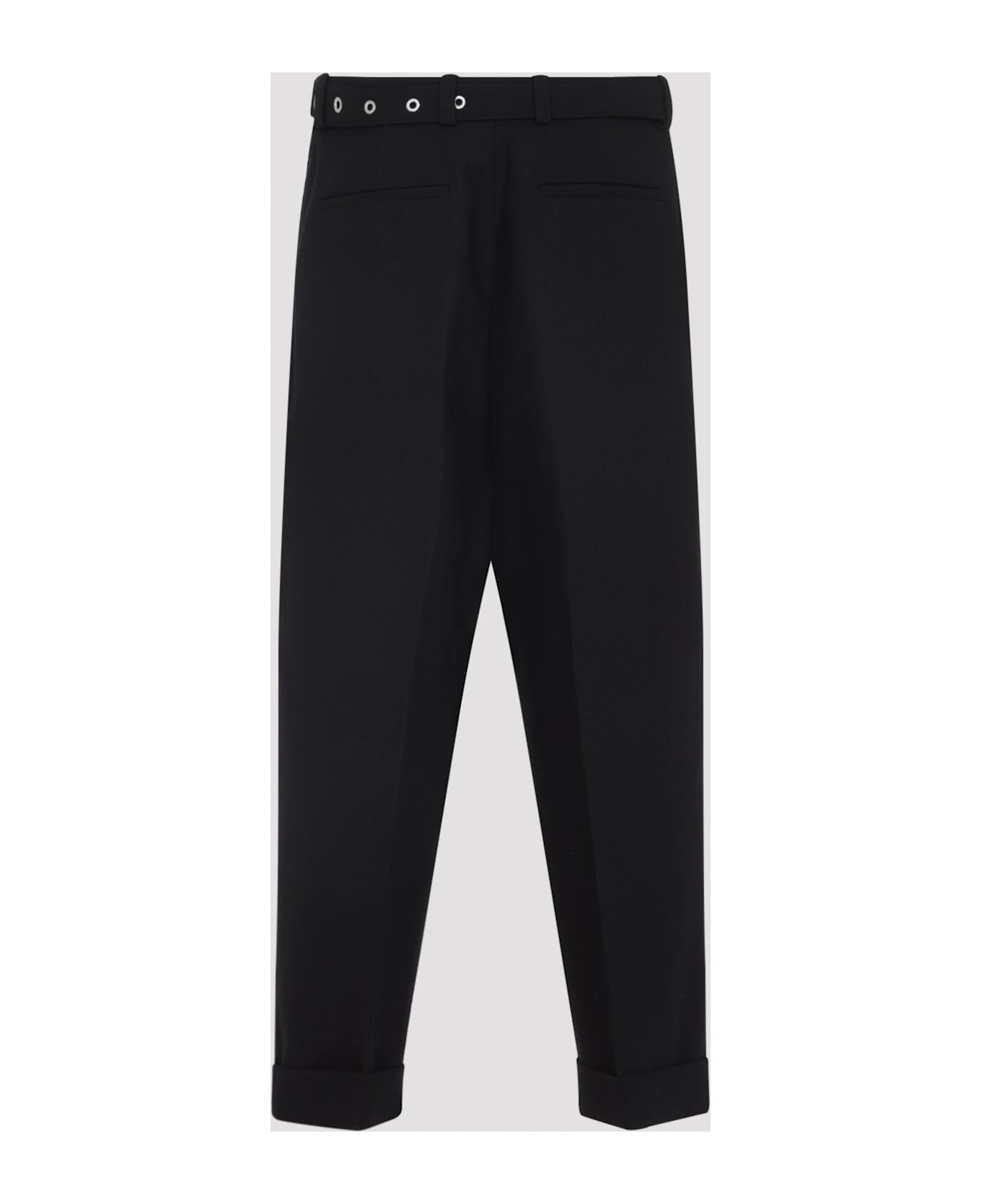 Jil Sander Wool Pants - Black ボトムス