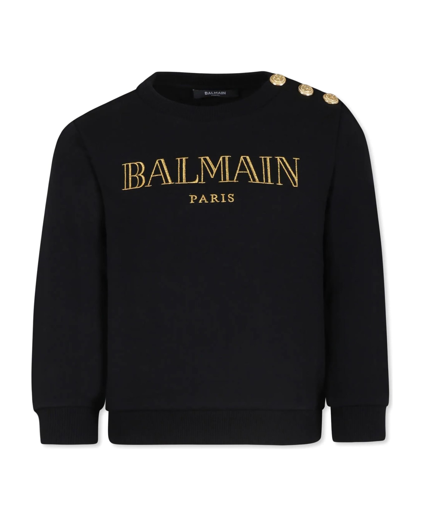 Balmain Sweaters Black - Black