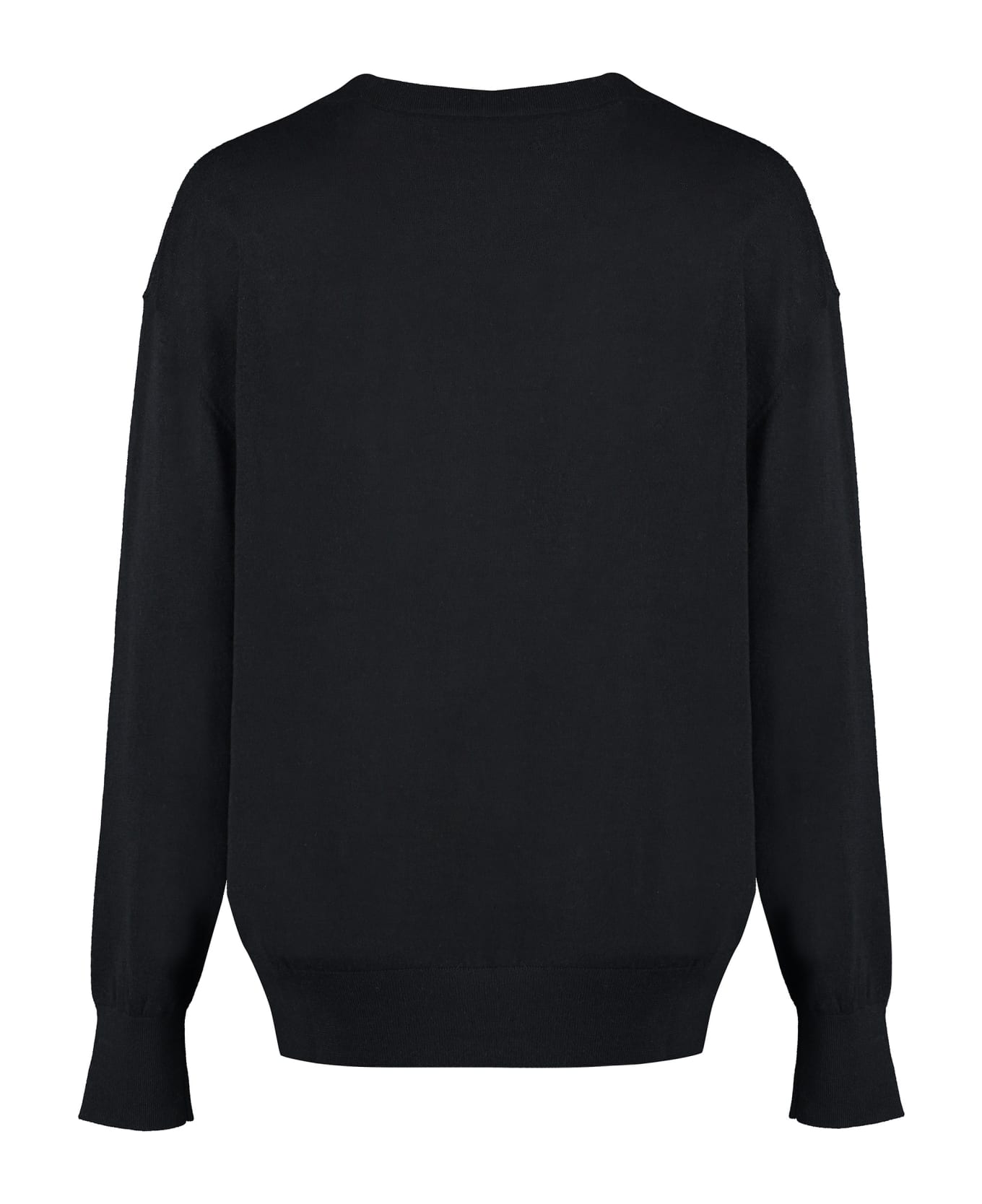 Parosh Cashmere V-neck Sweater - Black