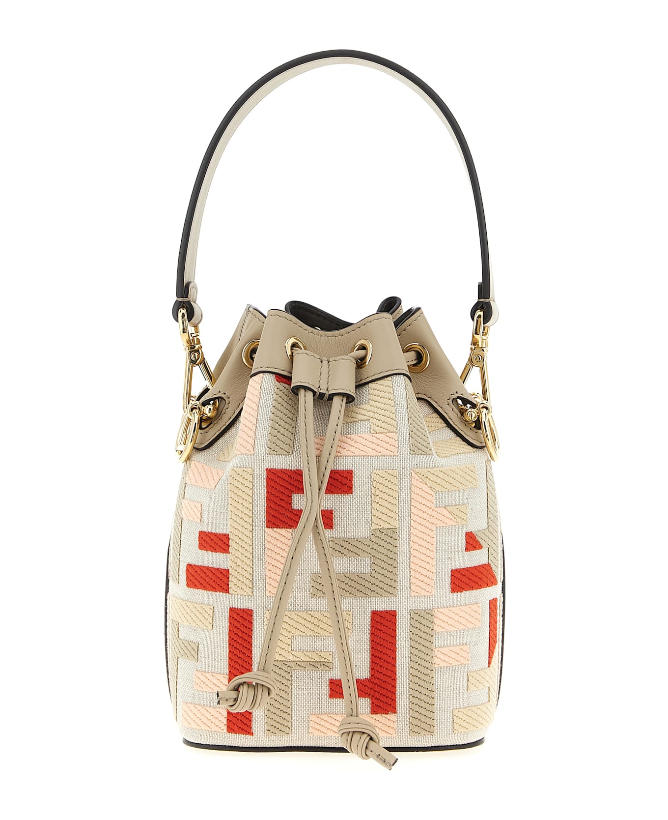 Fendi 
mon Tresor
 Mini Bucket Bag - Multicolor