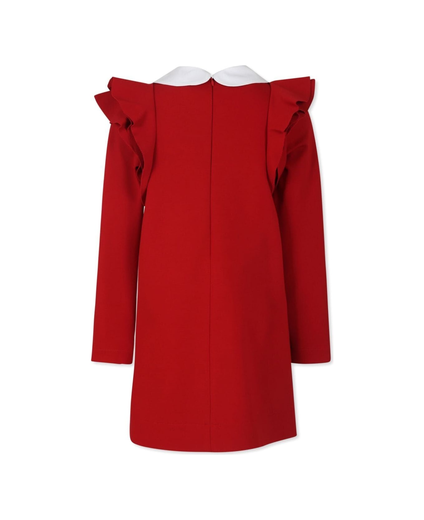 Fendi Dress Punto Milano - Pnh Scarlet Sage