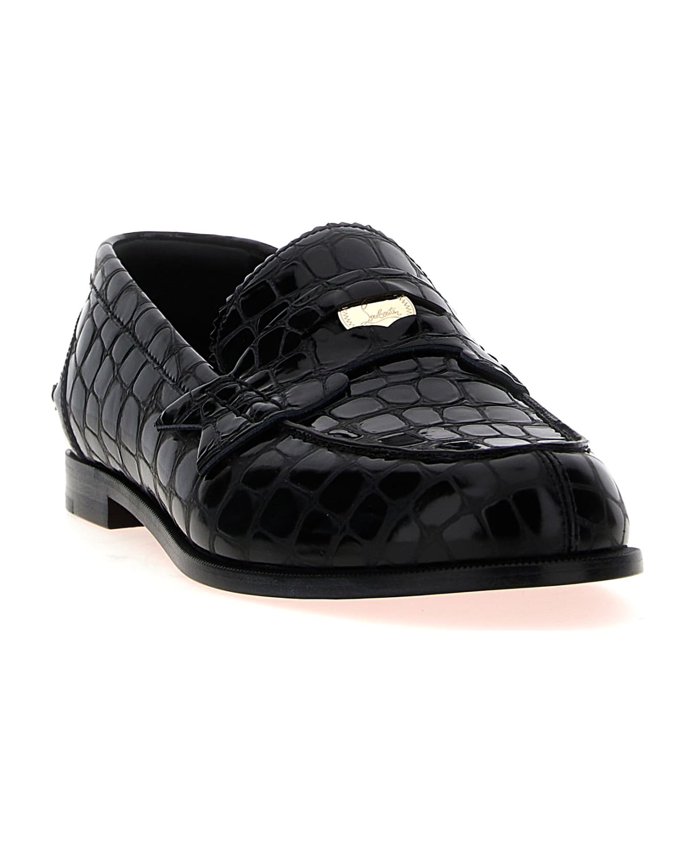 Christian Louboutin 'penny' Loafers - Black  