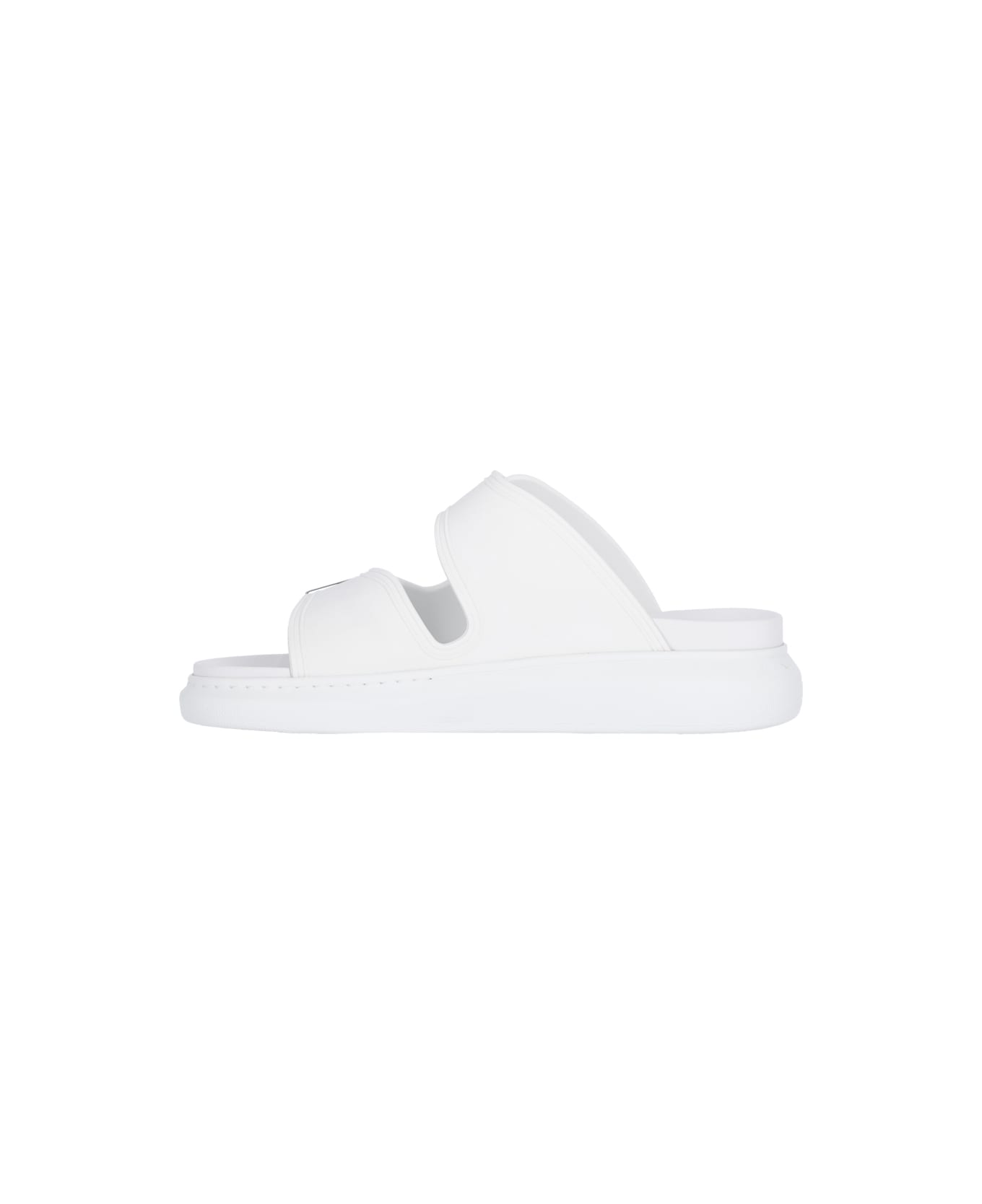 Alexander McQueen 'hybrid' Slide Sandals - White その他各種シューズ
