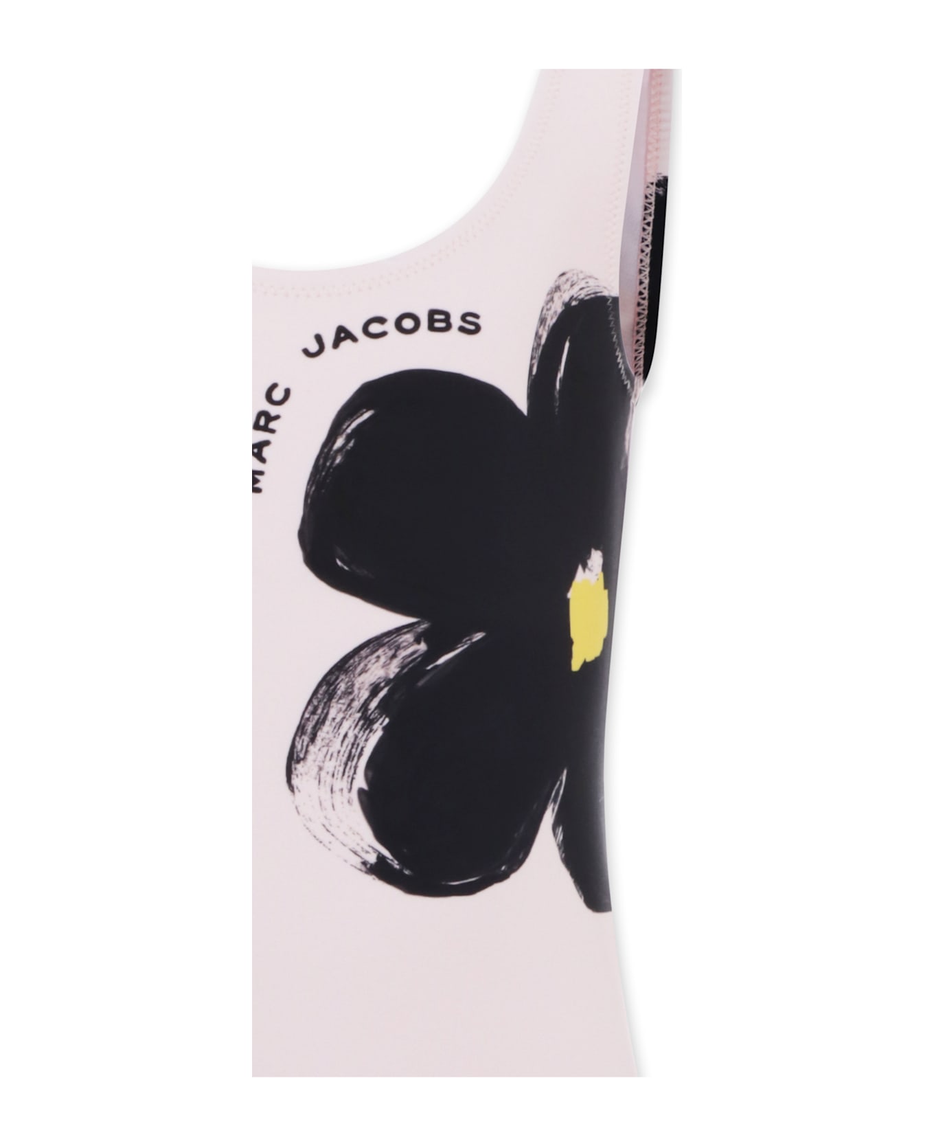 Marc Jacobs Pink Swimsuit For Girl With Flowers - Pink