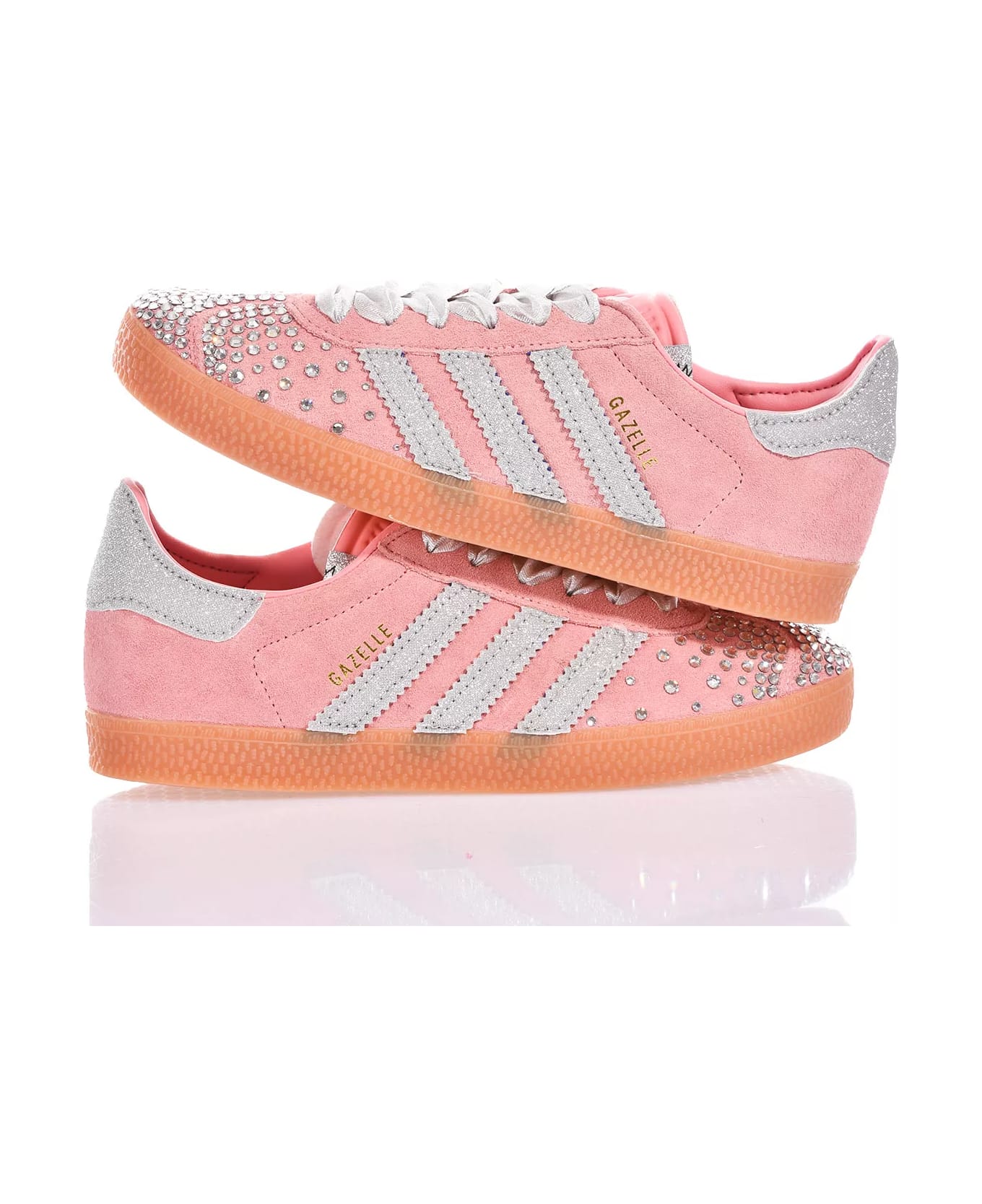 Mimanera Adidas Gazelle Blush Swarovski