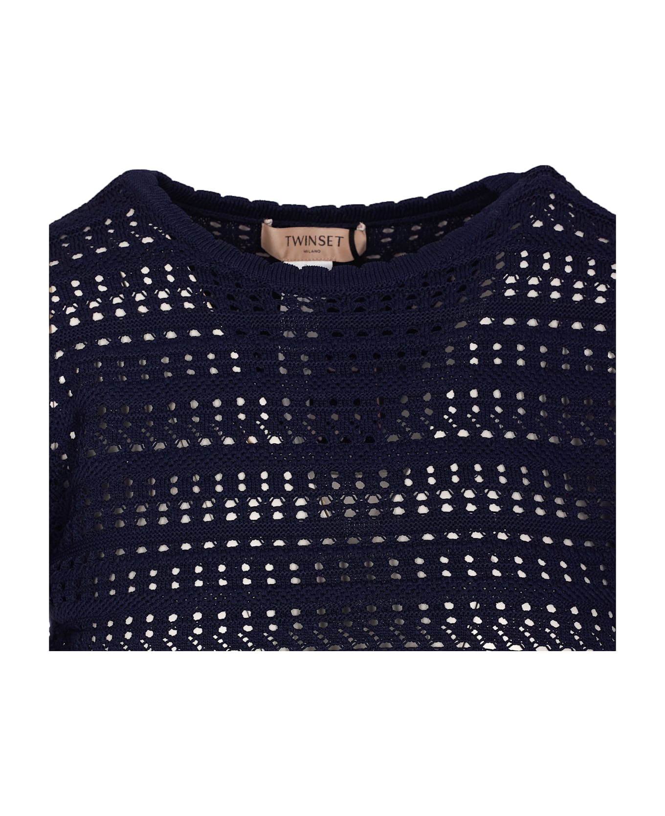 TwinSet Knitted Top - Blue