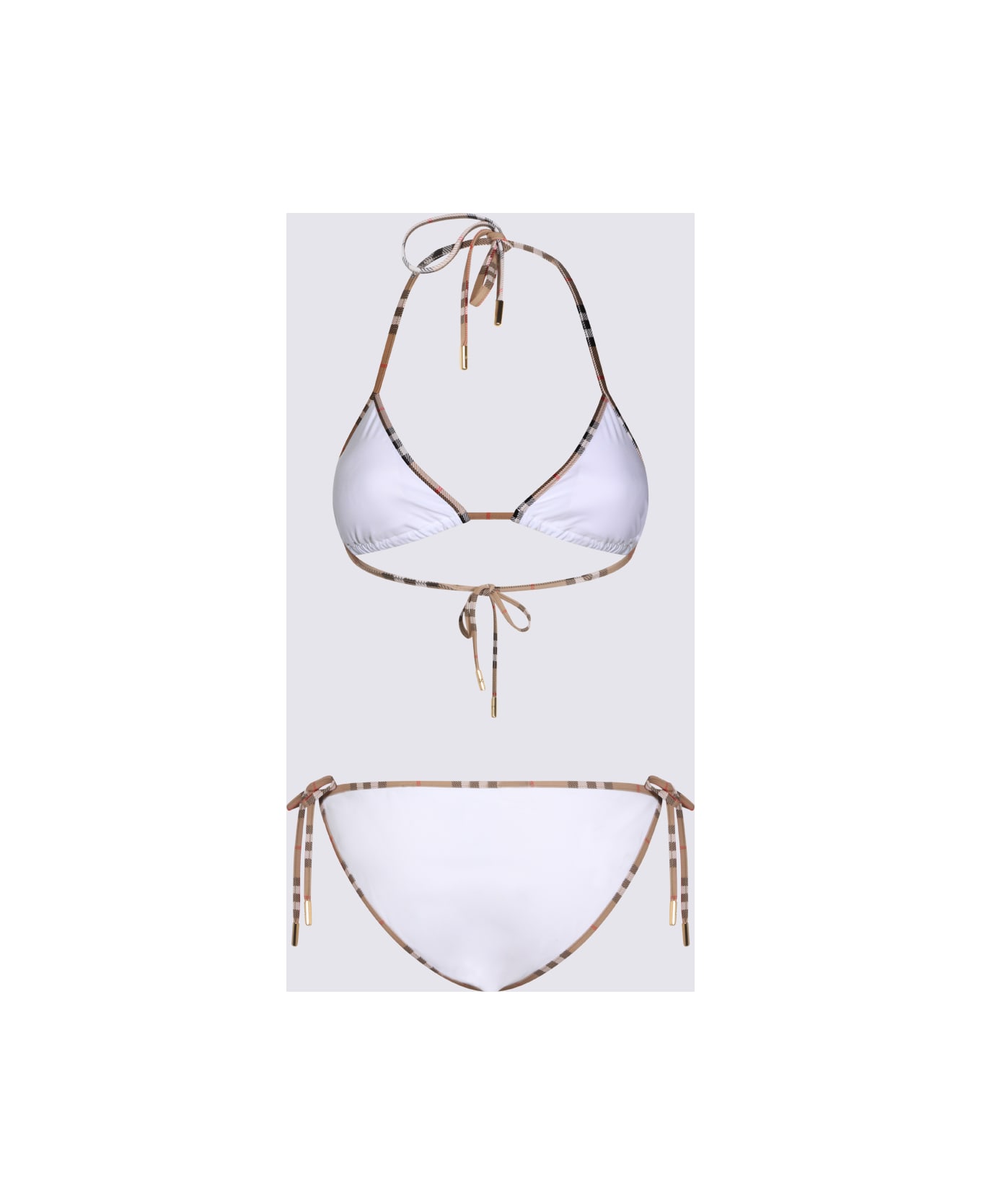 Burberry White Beachwear - White