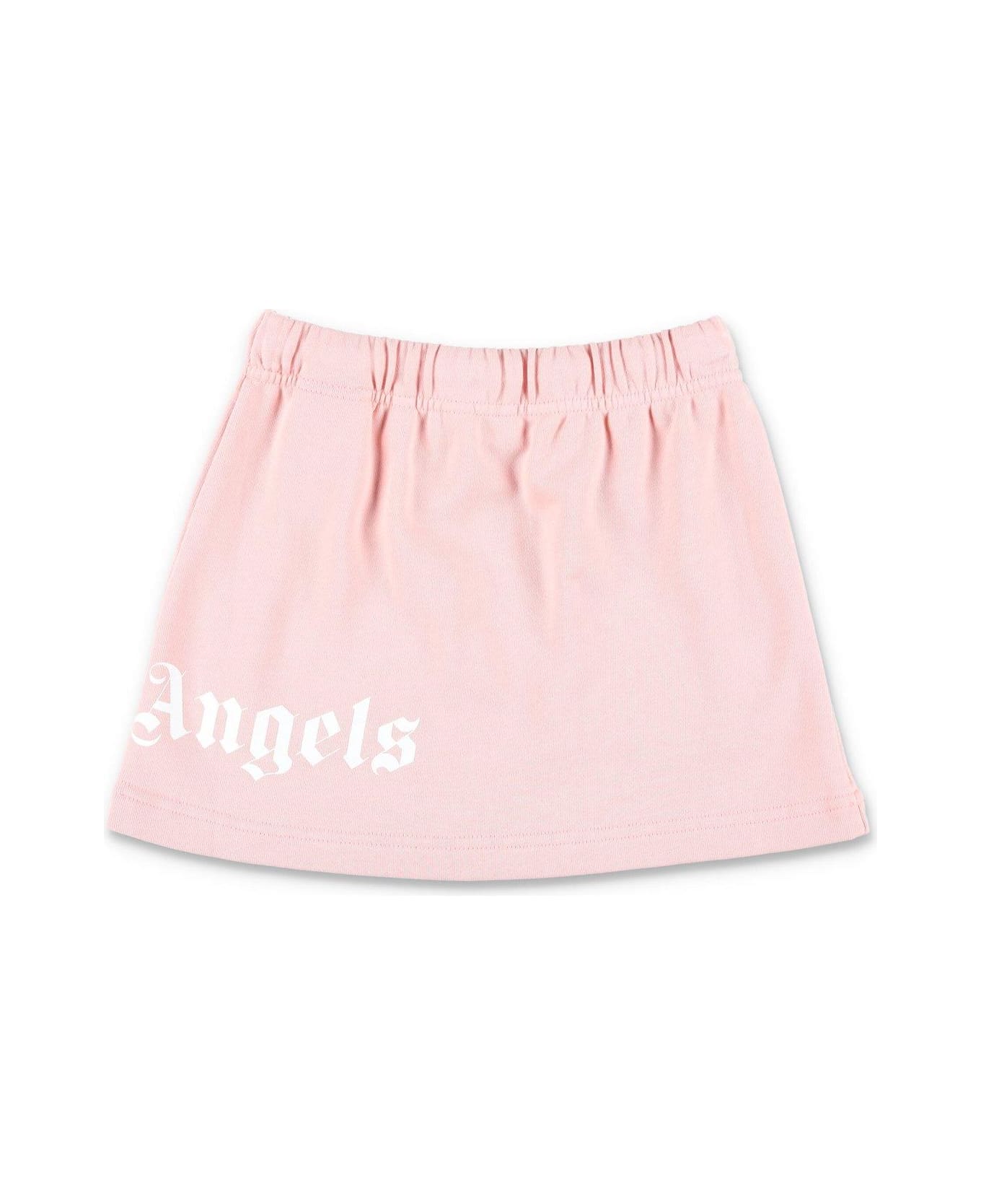 Palm Angels High Waist Drawstring Skirt - PINK