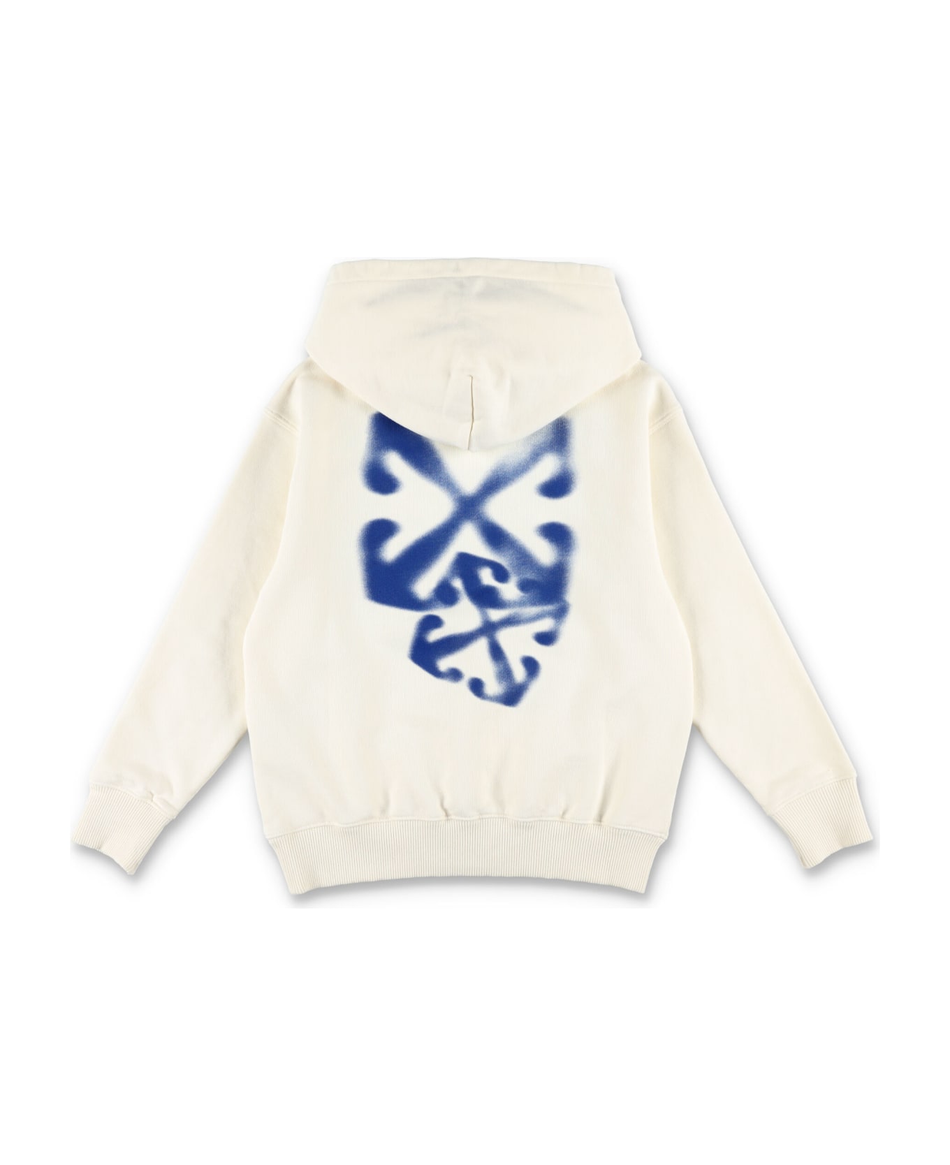 Off-White Hoodie Arrow Faded - WHITE