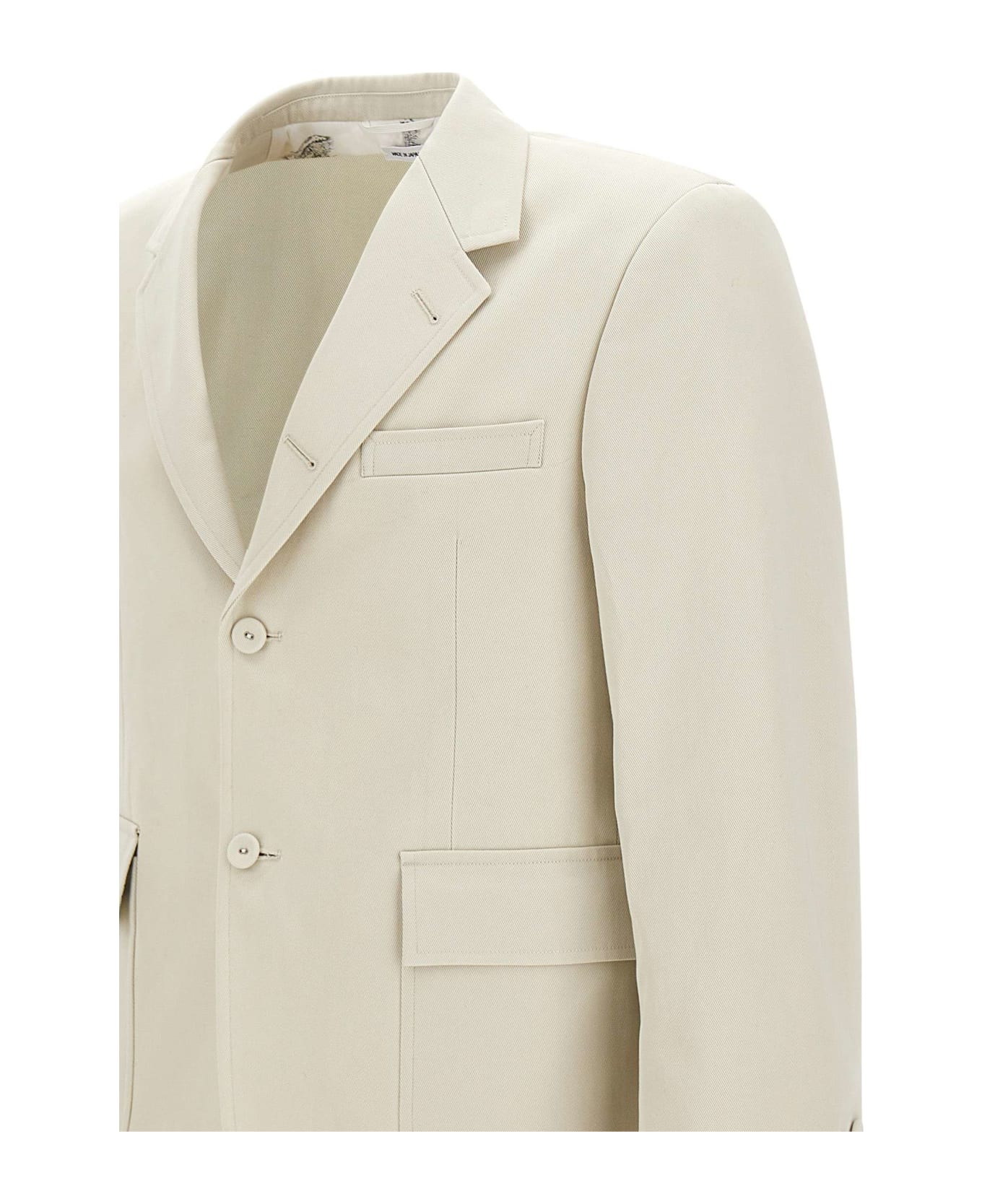 Thom Browne 'unconstructed Straight Fit' Cotton Blazer - WHITE ブレザー