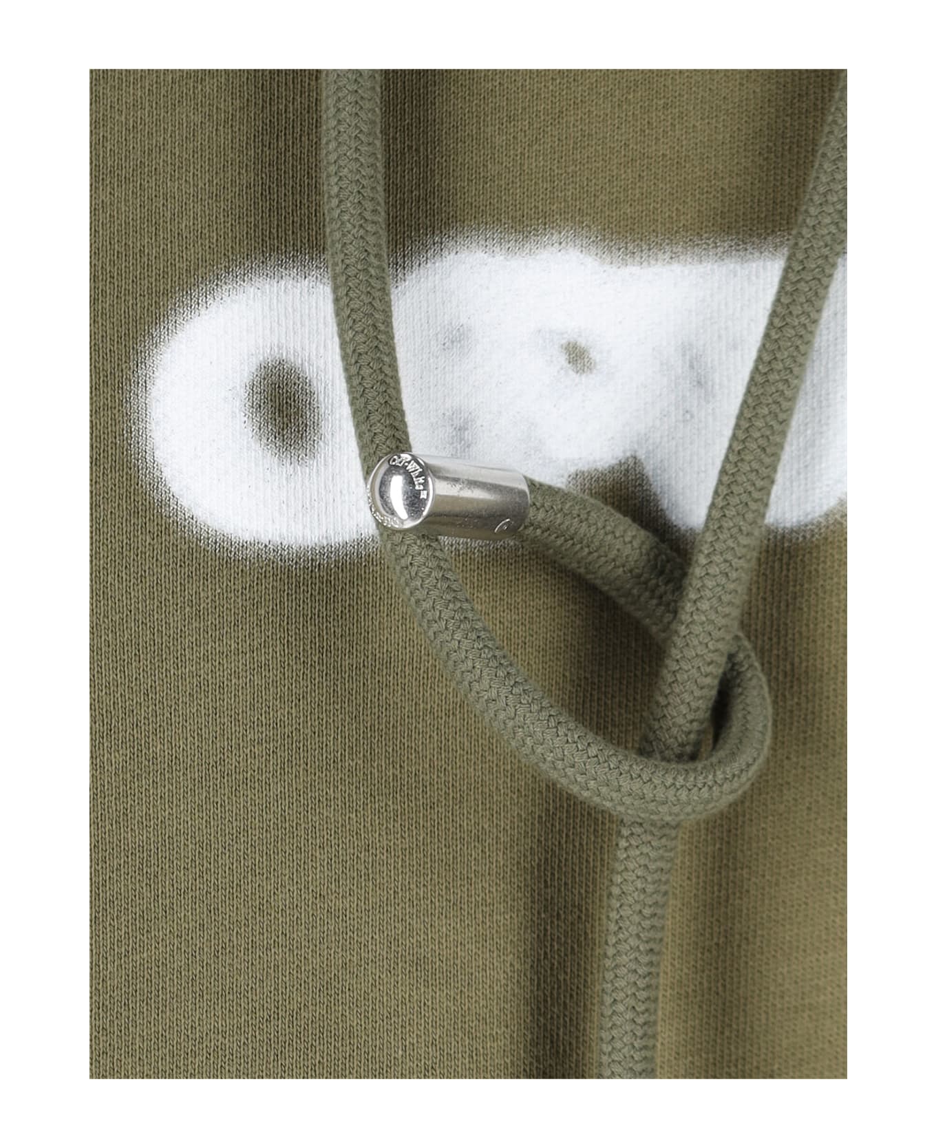 Off-White 
spray Arrow
 Hoodie - Winter Moss W