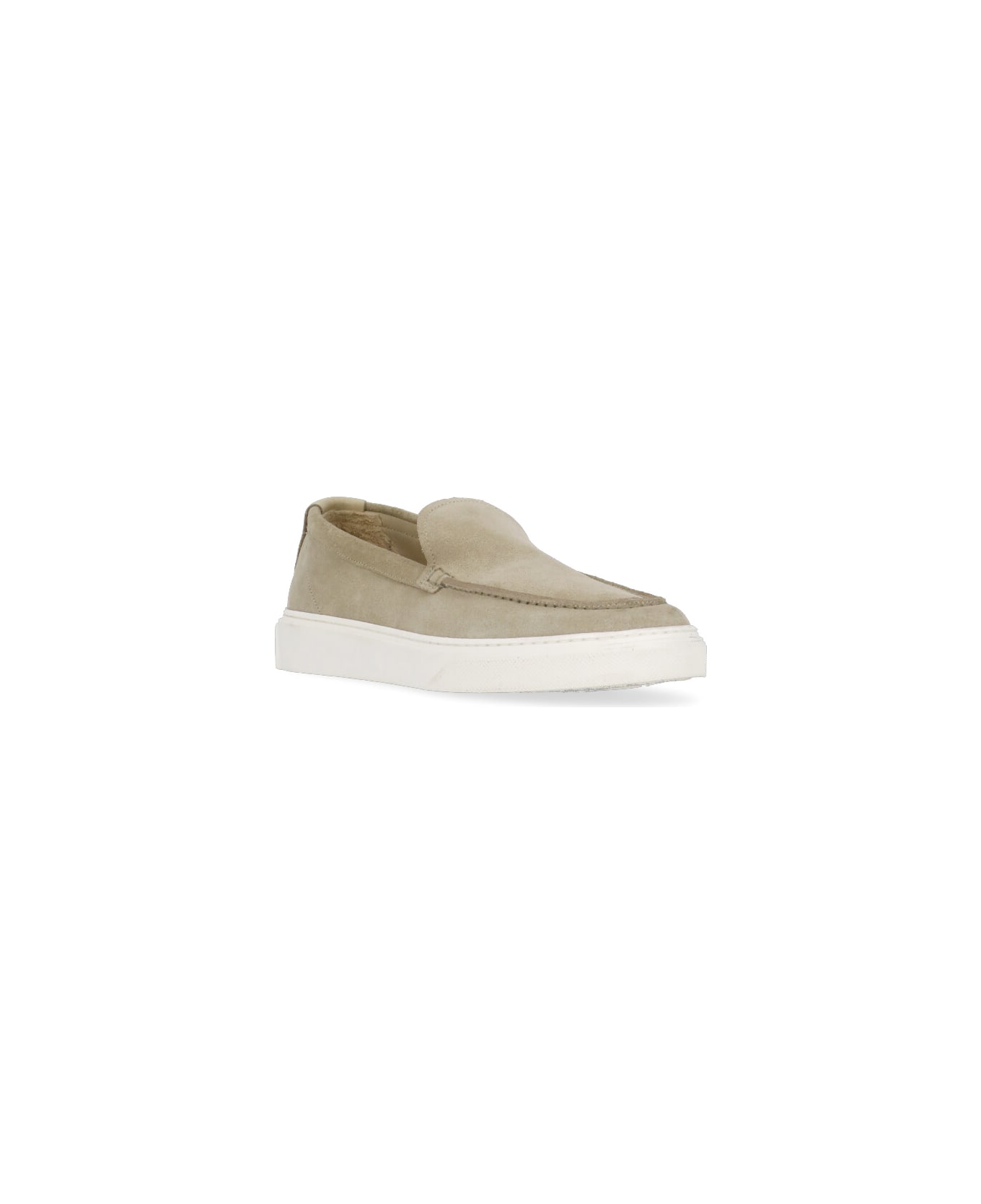 Woolrich Suede Leather Loafers - Beige