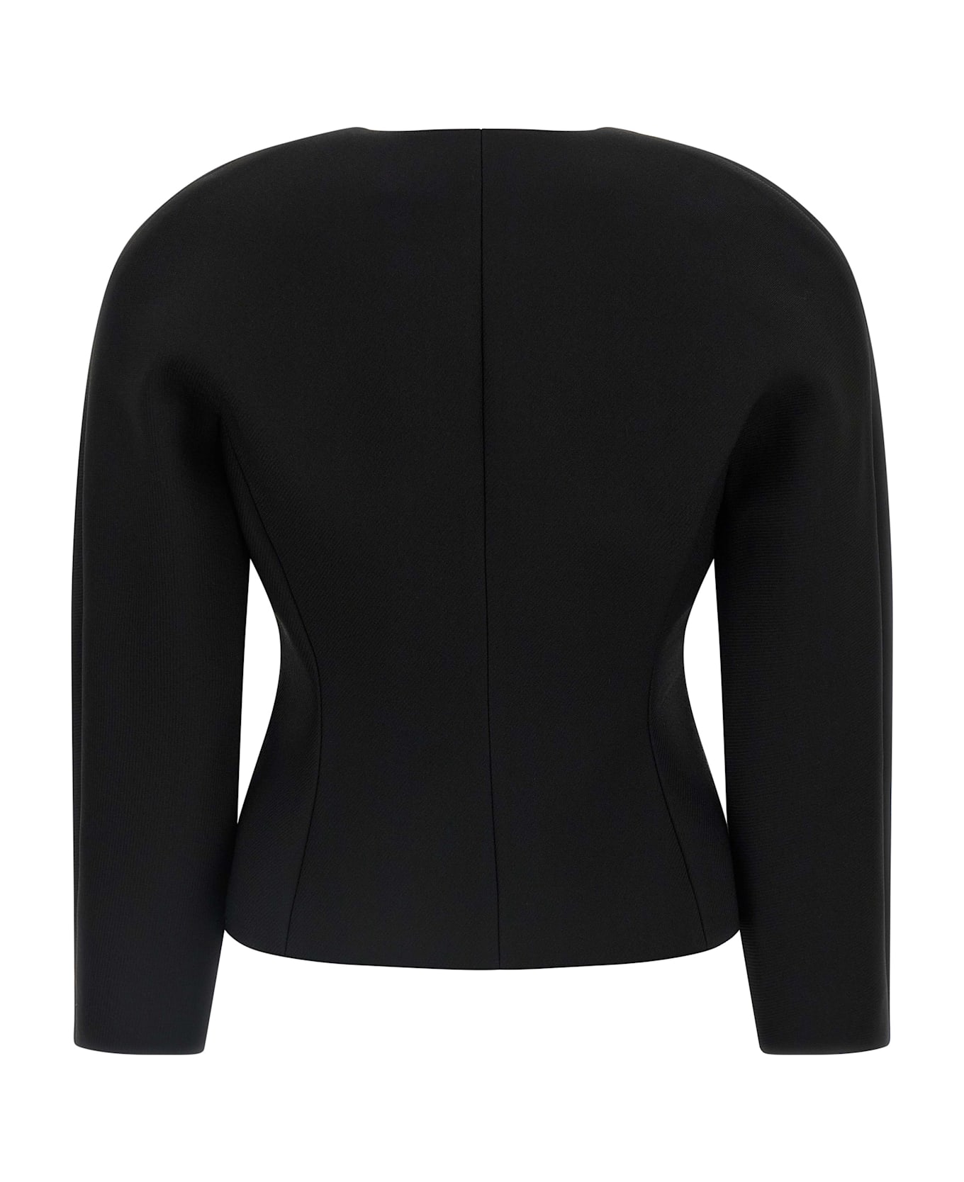 Jacquemus 
la Petite Veste Ovalo
 Blazer - Black  