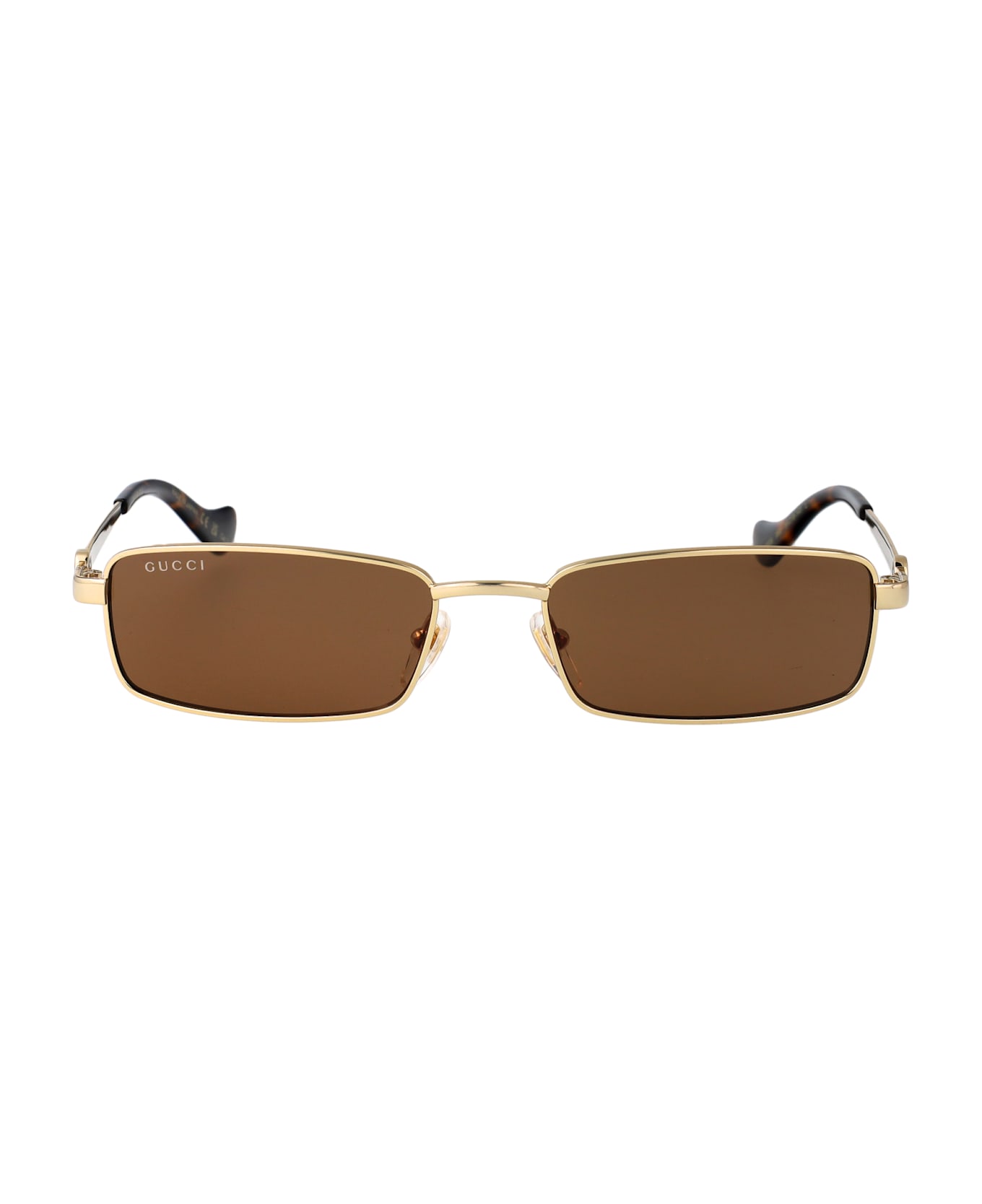 Gucci Eyewear Gg1600s Sunglasses - 002 GOLD GOLD BROWN