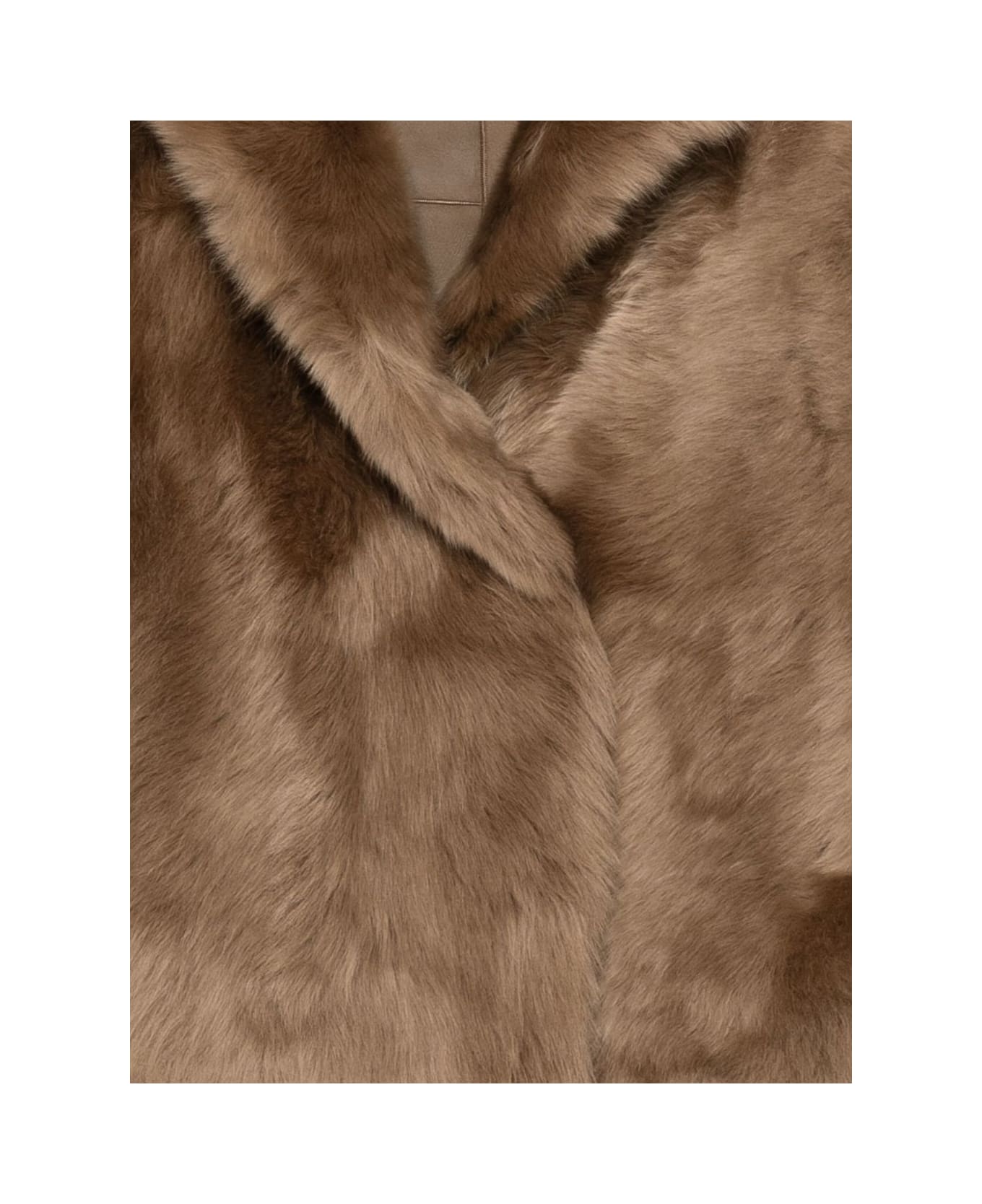 Blancha Light Brown Sheepskin Jacket - Brown