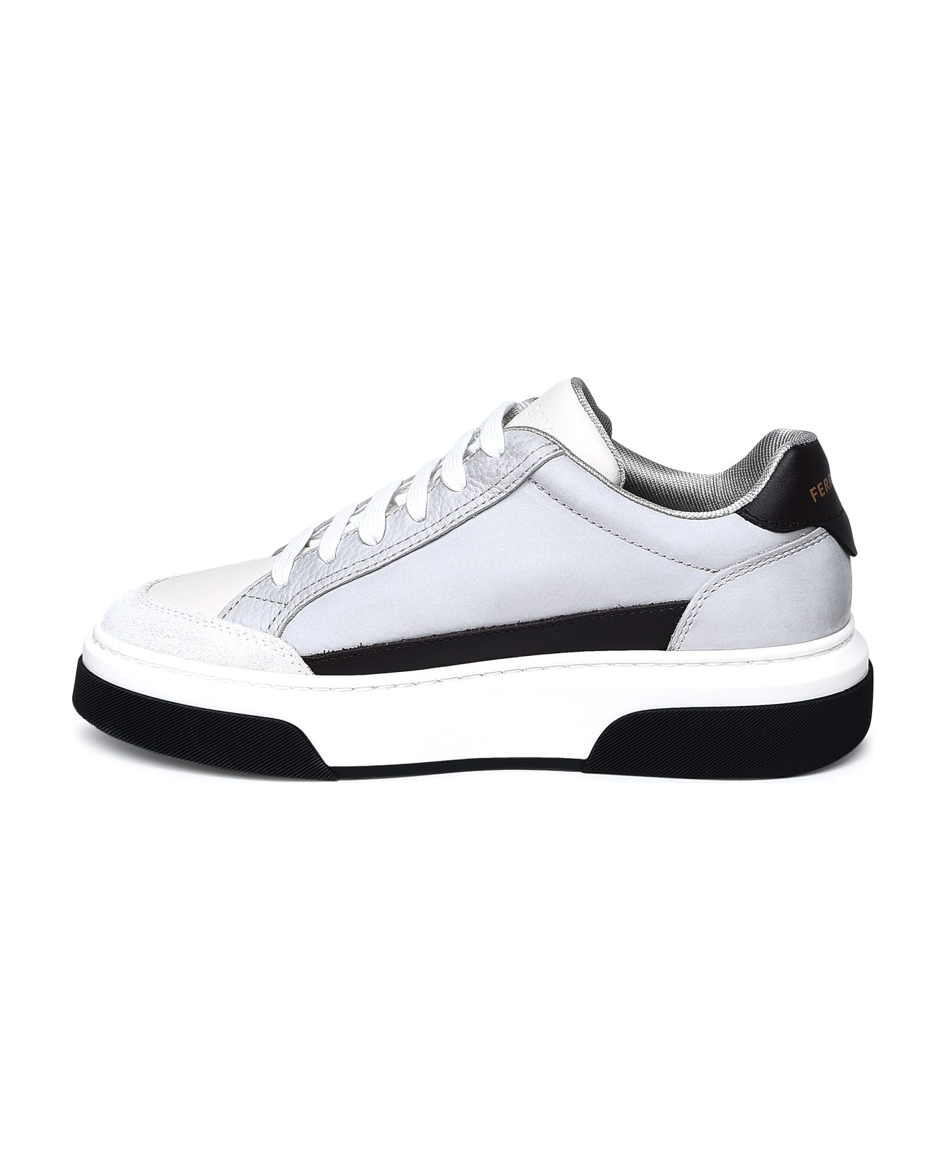 Ferragamo Multicolor Nappa Leather Sneakers - Bianco 511 スニーカー
