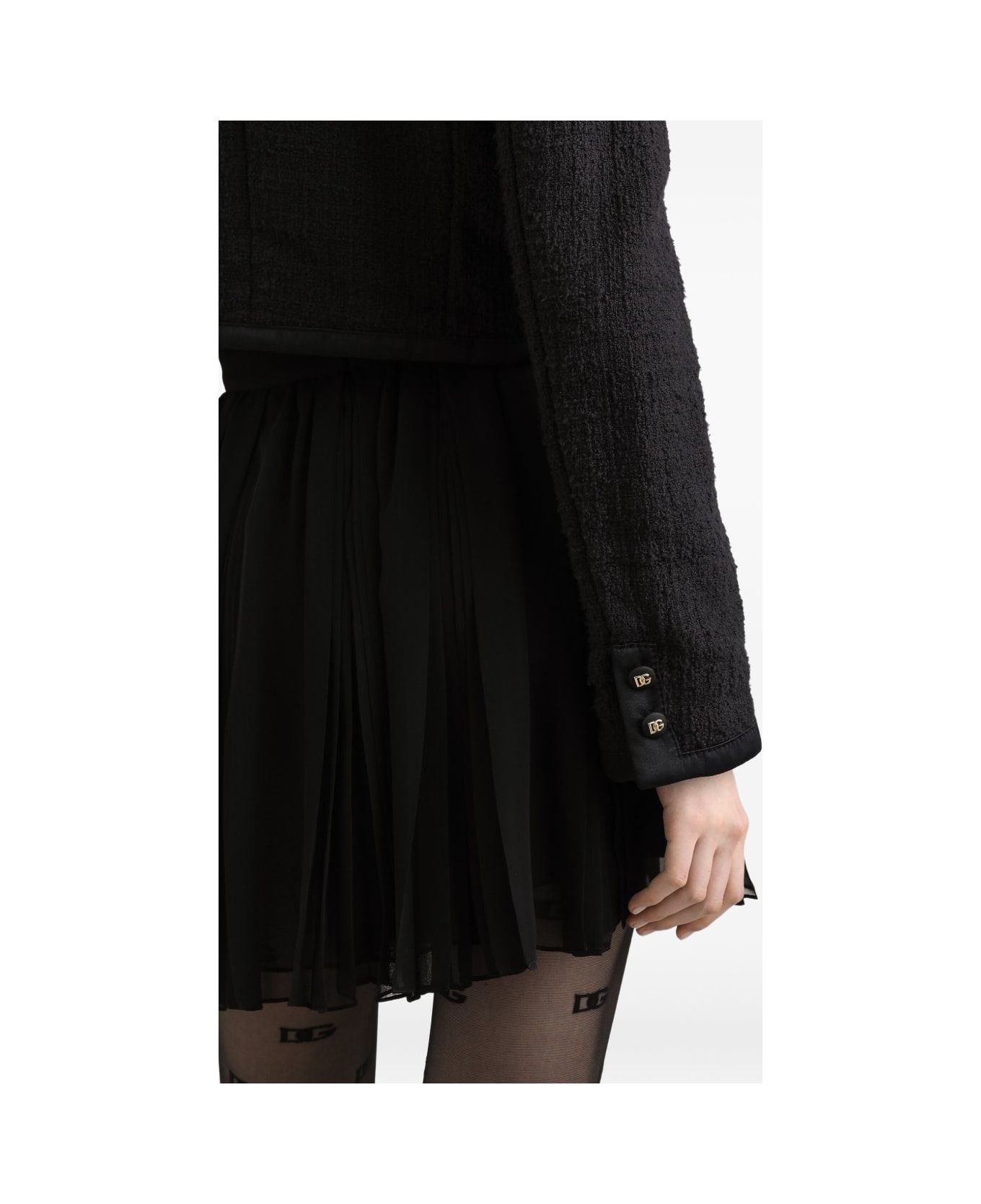 Dolce 
Gabbana Cotton Blend Jacket - Black