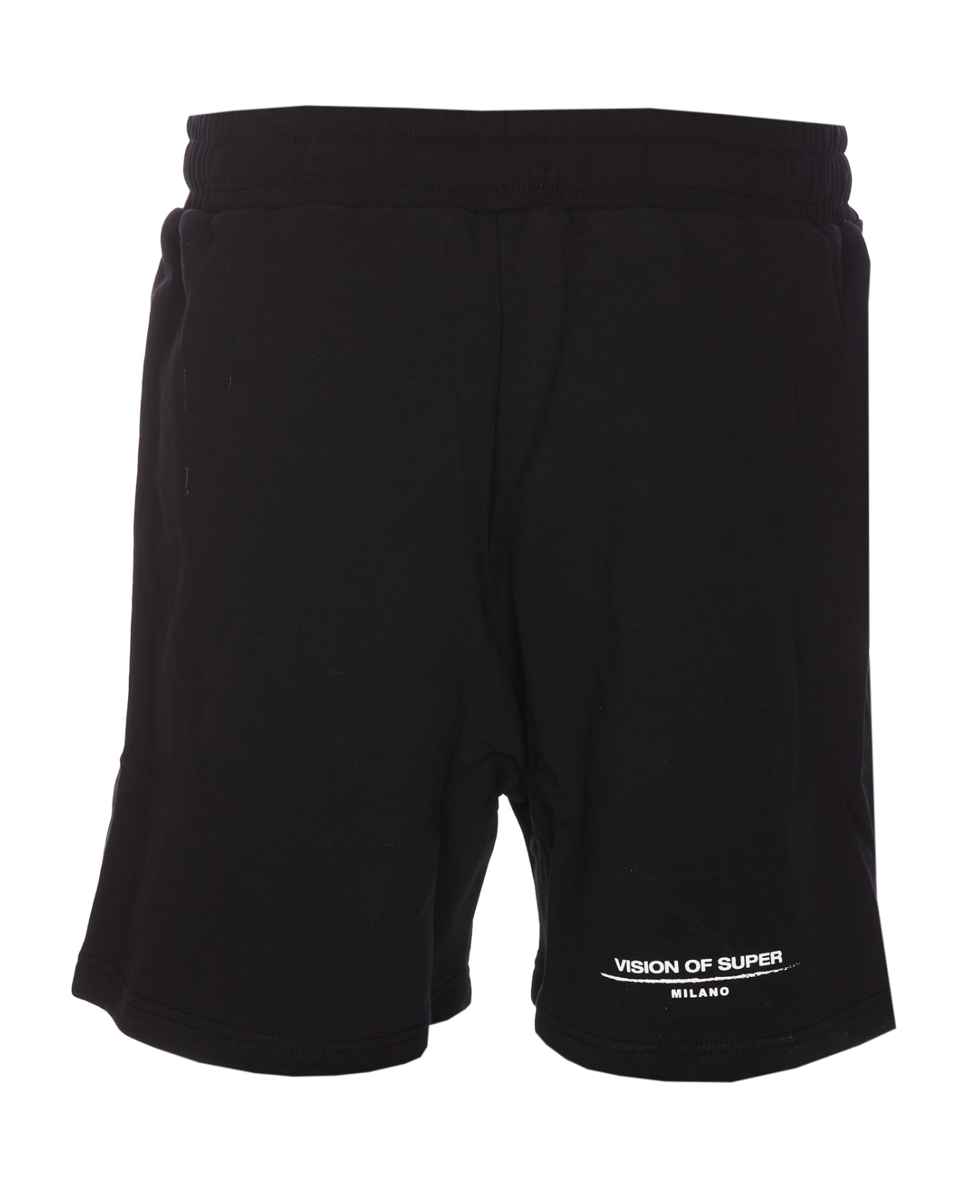 Vision of Super Shorts With Flames Logo - Black