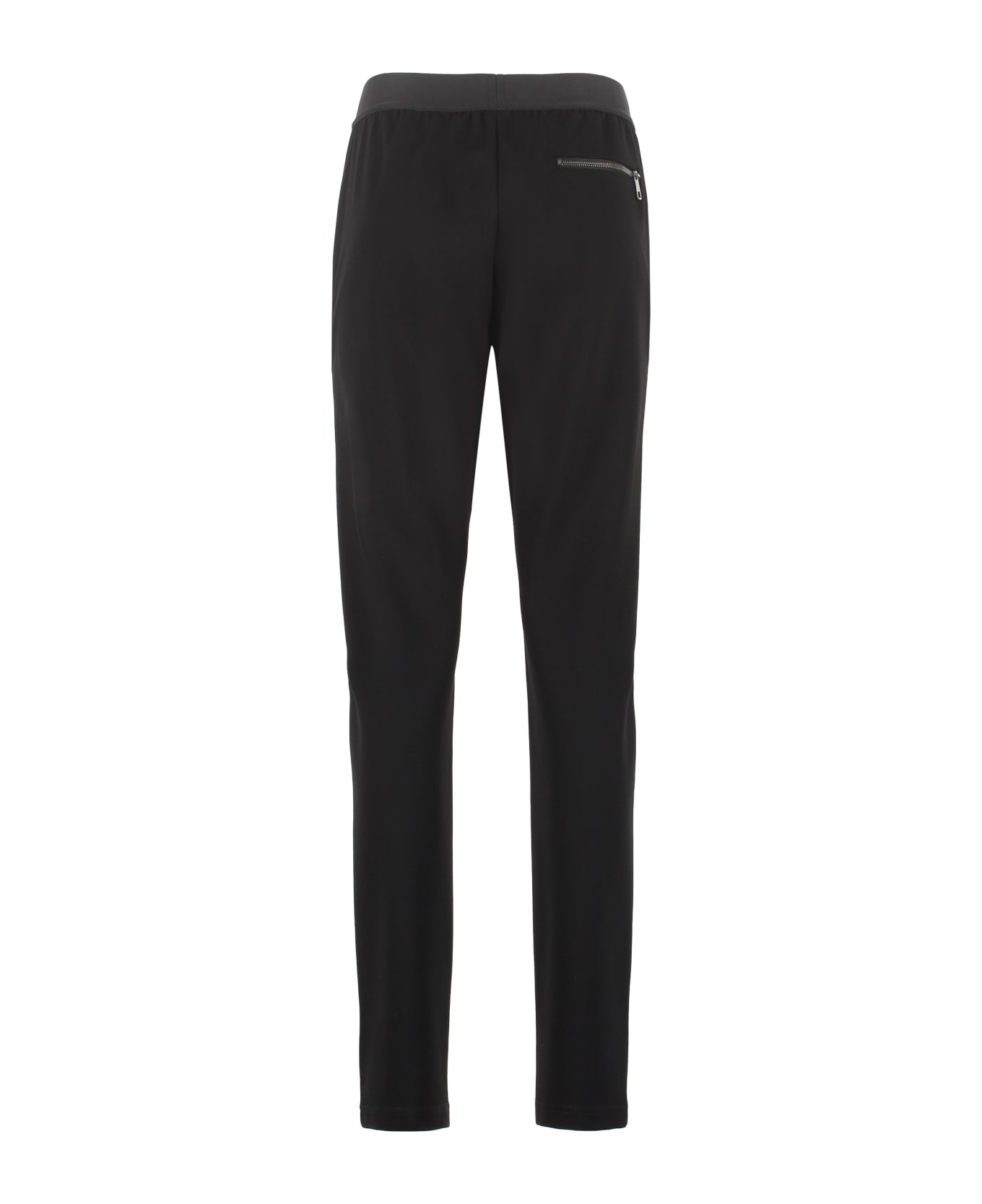 Dolce & Gabbana Jersey Trousers - black