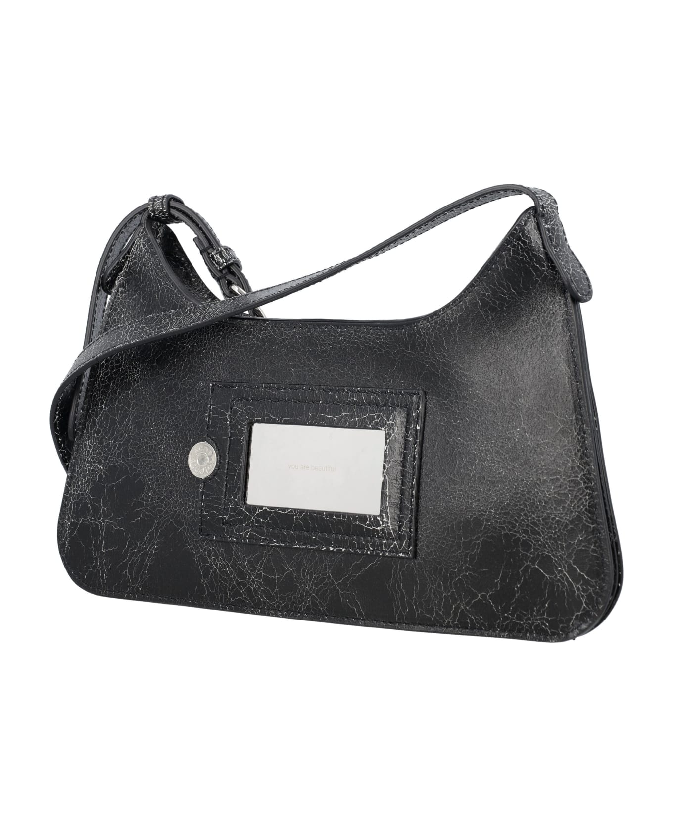 Acne Studios Platt Mini Shoulder Bag - BLACK