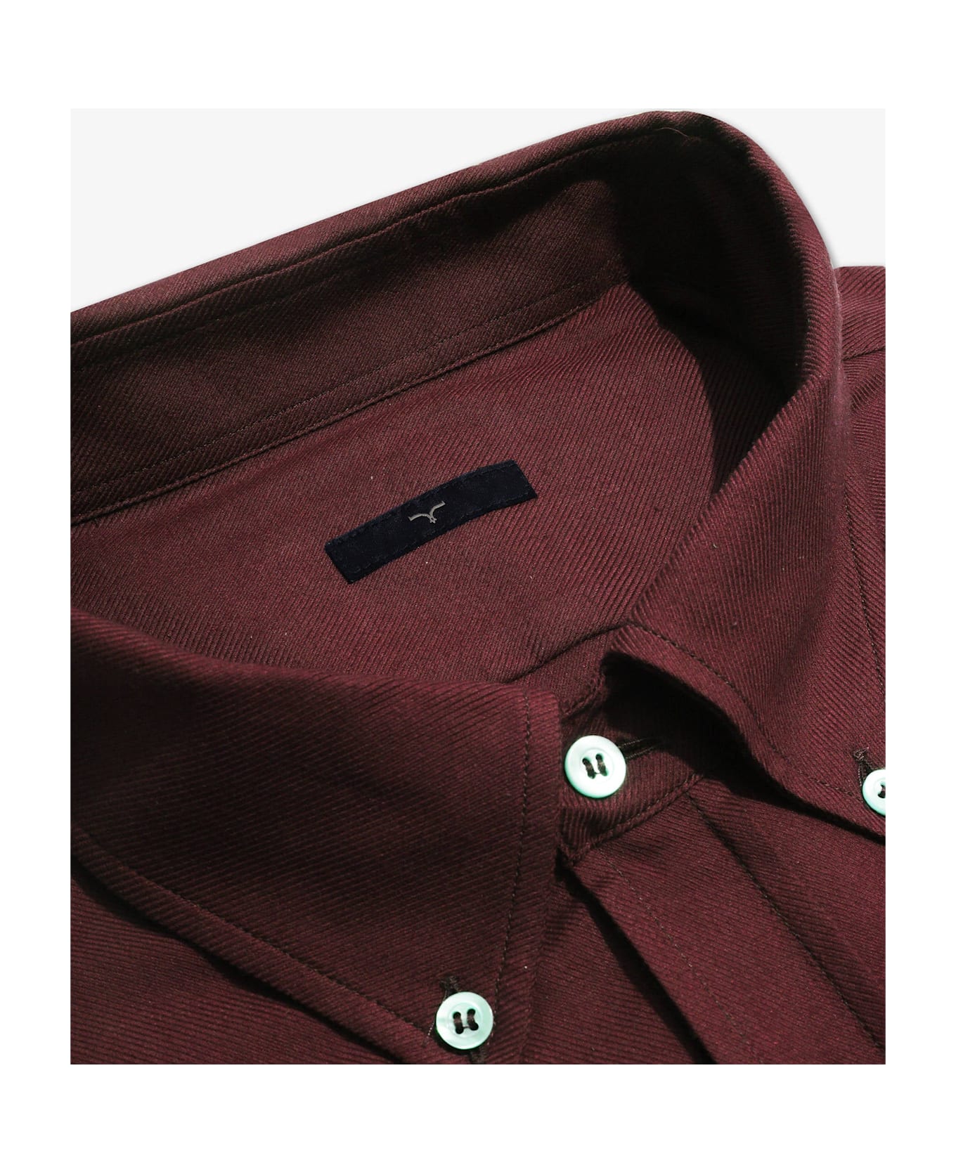 Larusmiani Sport Cashmere And Cotton Shirt Chelsea T-Shirt - DarkRed