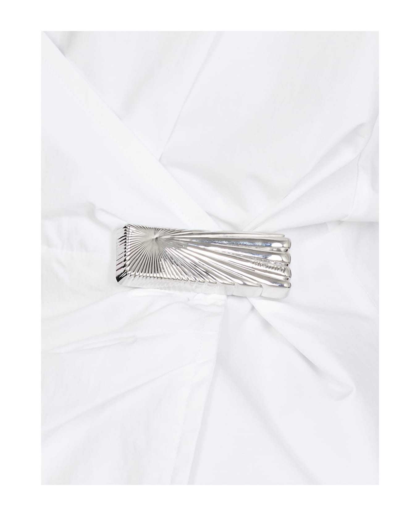 The Attico Cotton Blouse - White