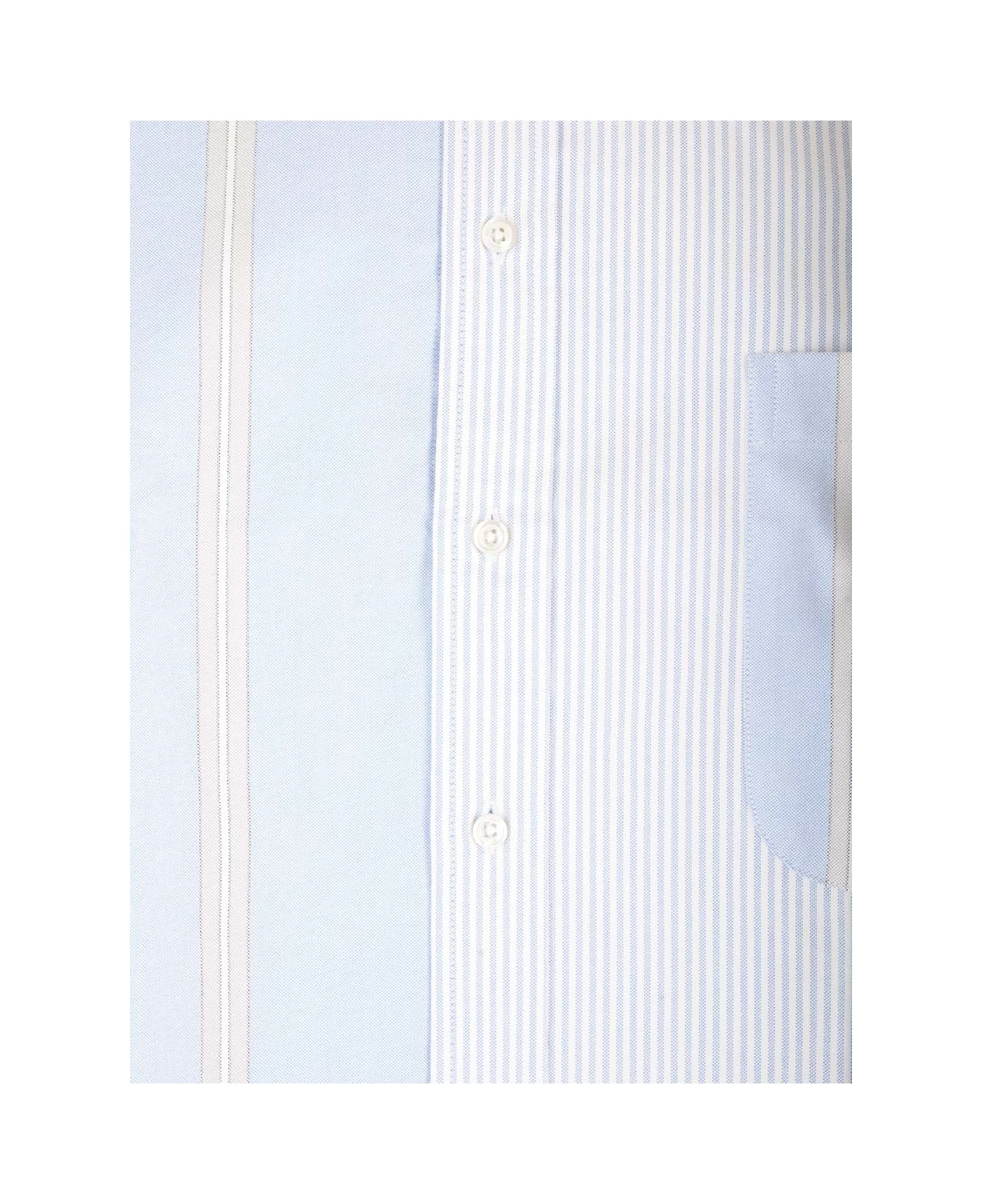 Thom Browne Oversized Shirt - Light blue