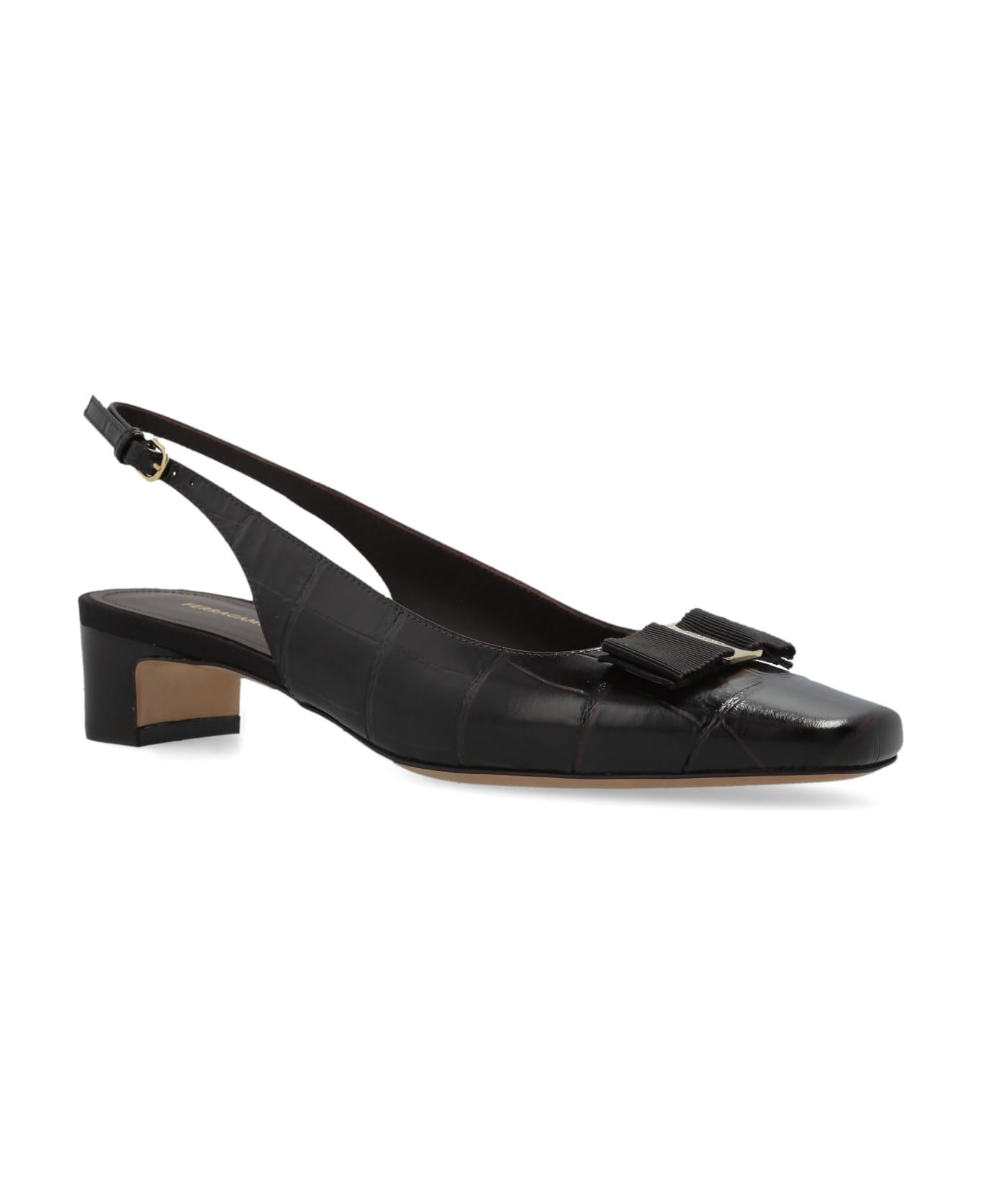 Ferragamo Heeled Shoes Rivada - BROWN