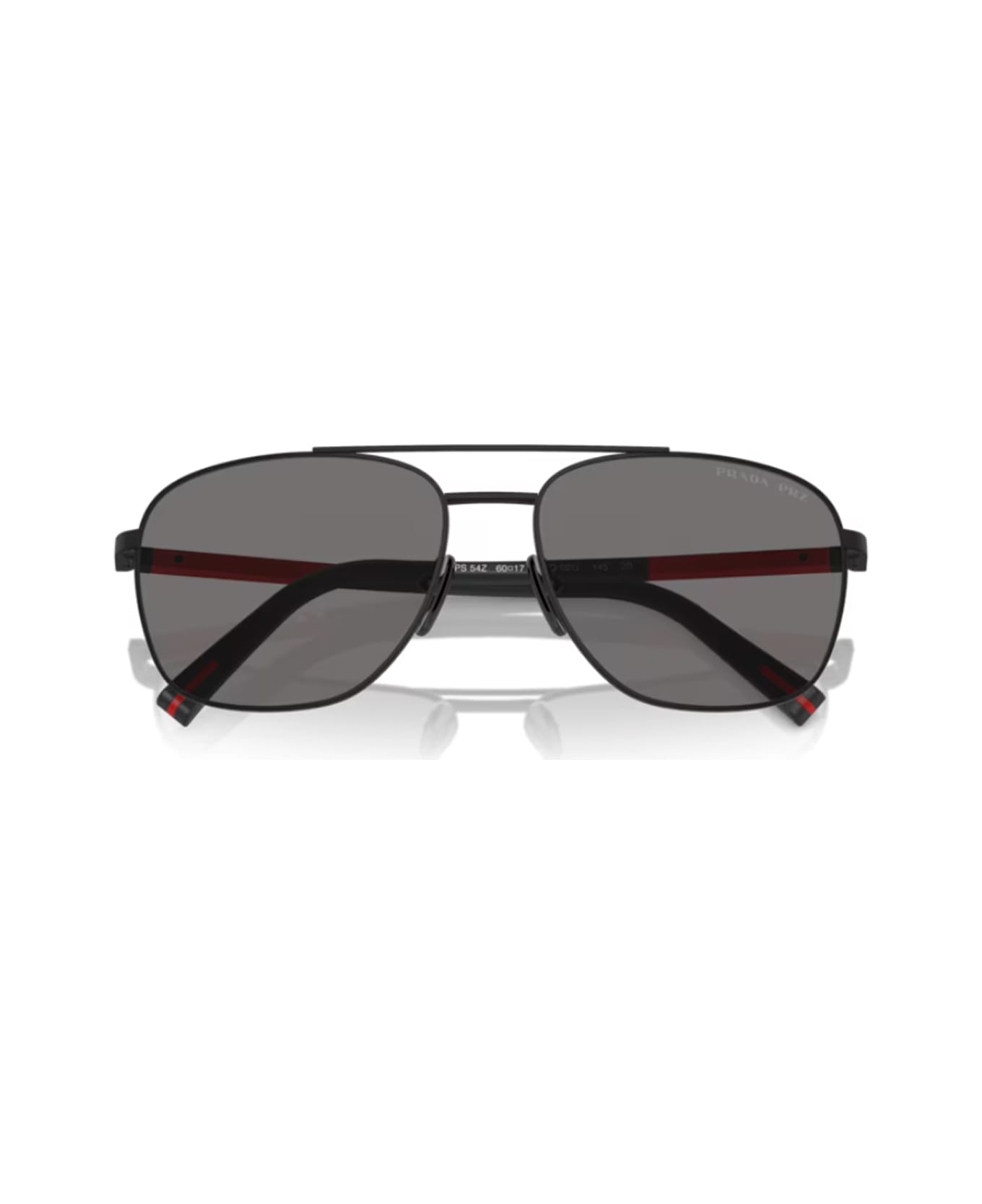 Prada Linea Rossa Ps 54zs 1bo02g Nero Opaco Polarized Sunglasses - Nero