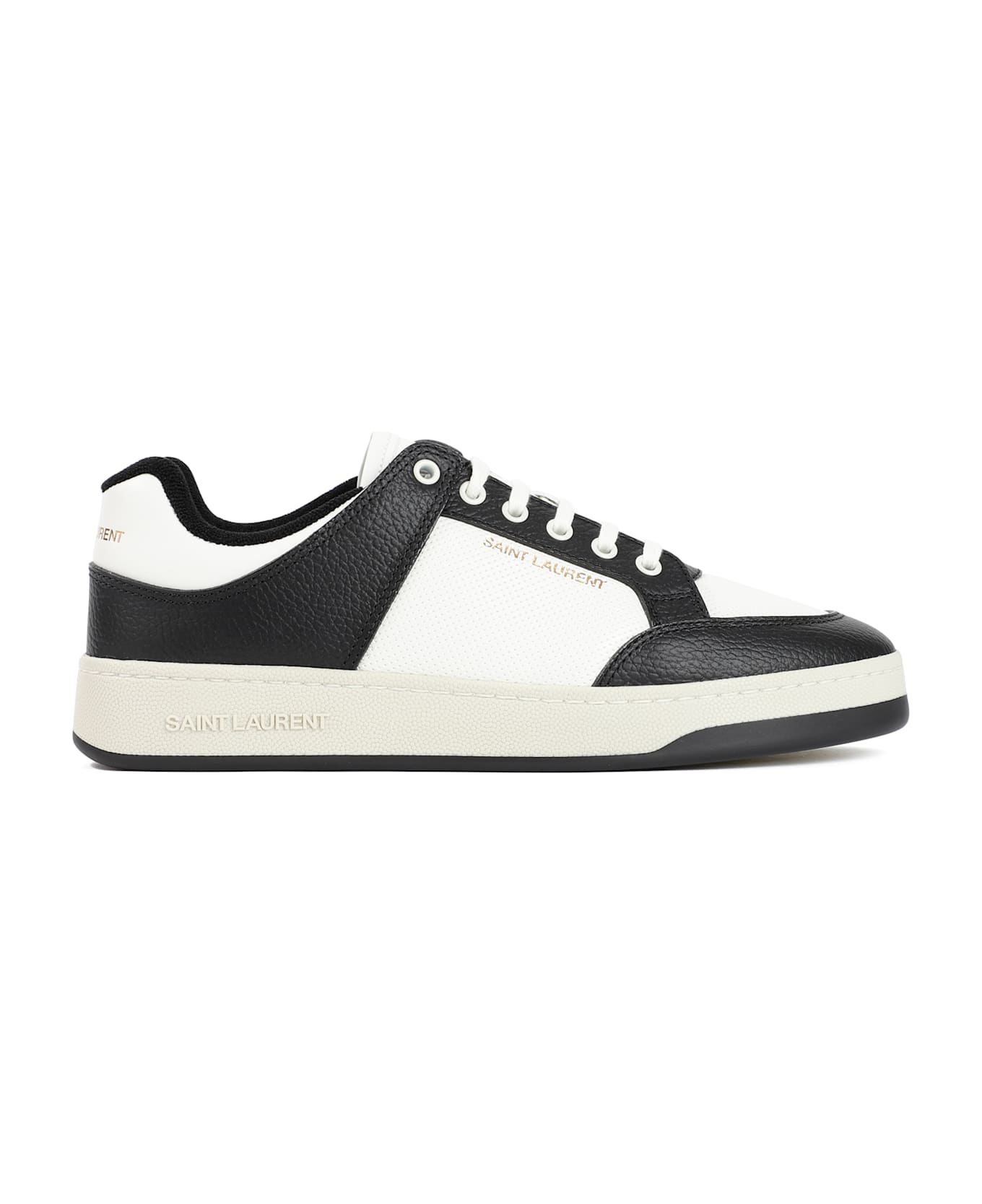 Saint Laurent 61 Sneakers - Coffee White Nero Co