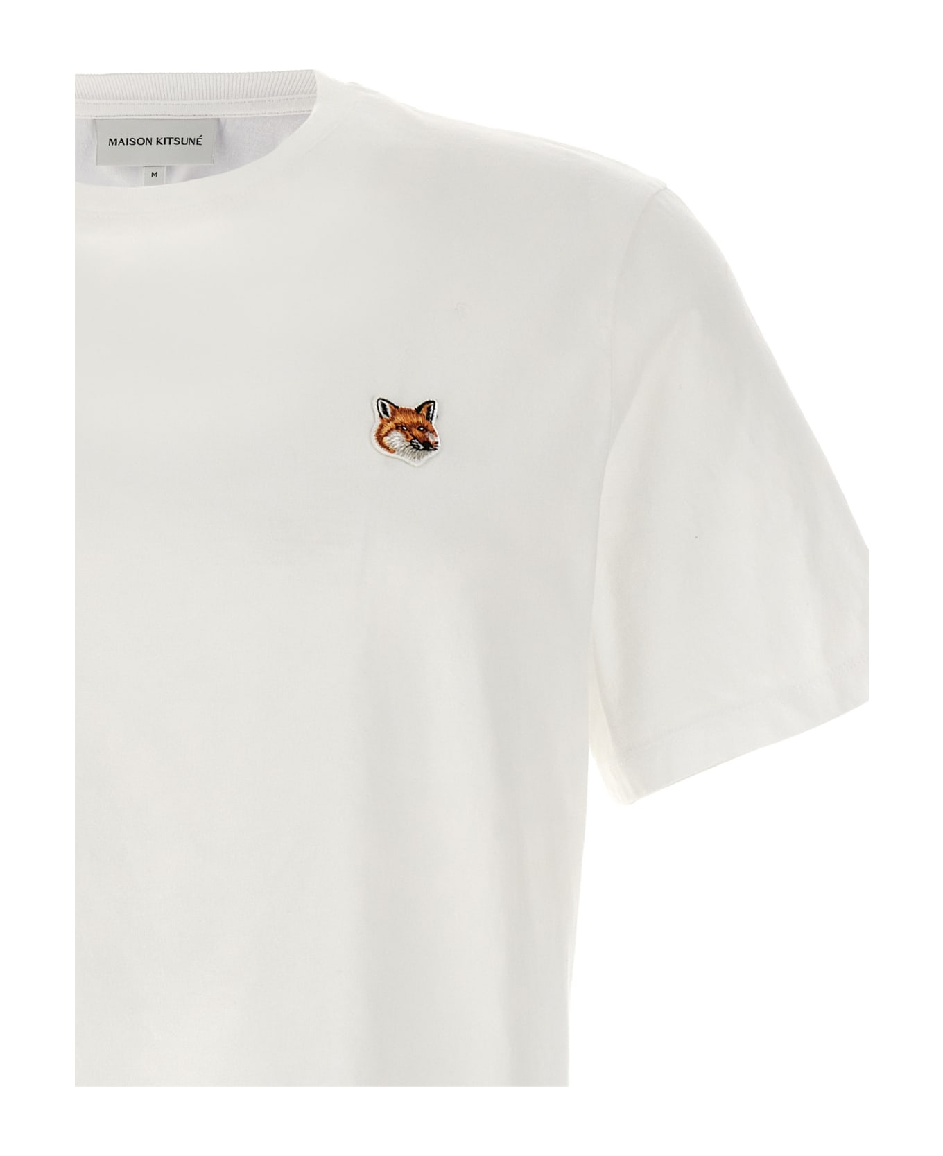 Maison Kitsuné 'fox Head' T-shirt - White