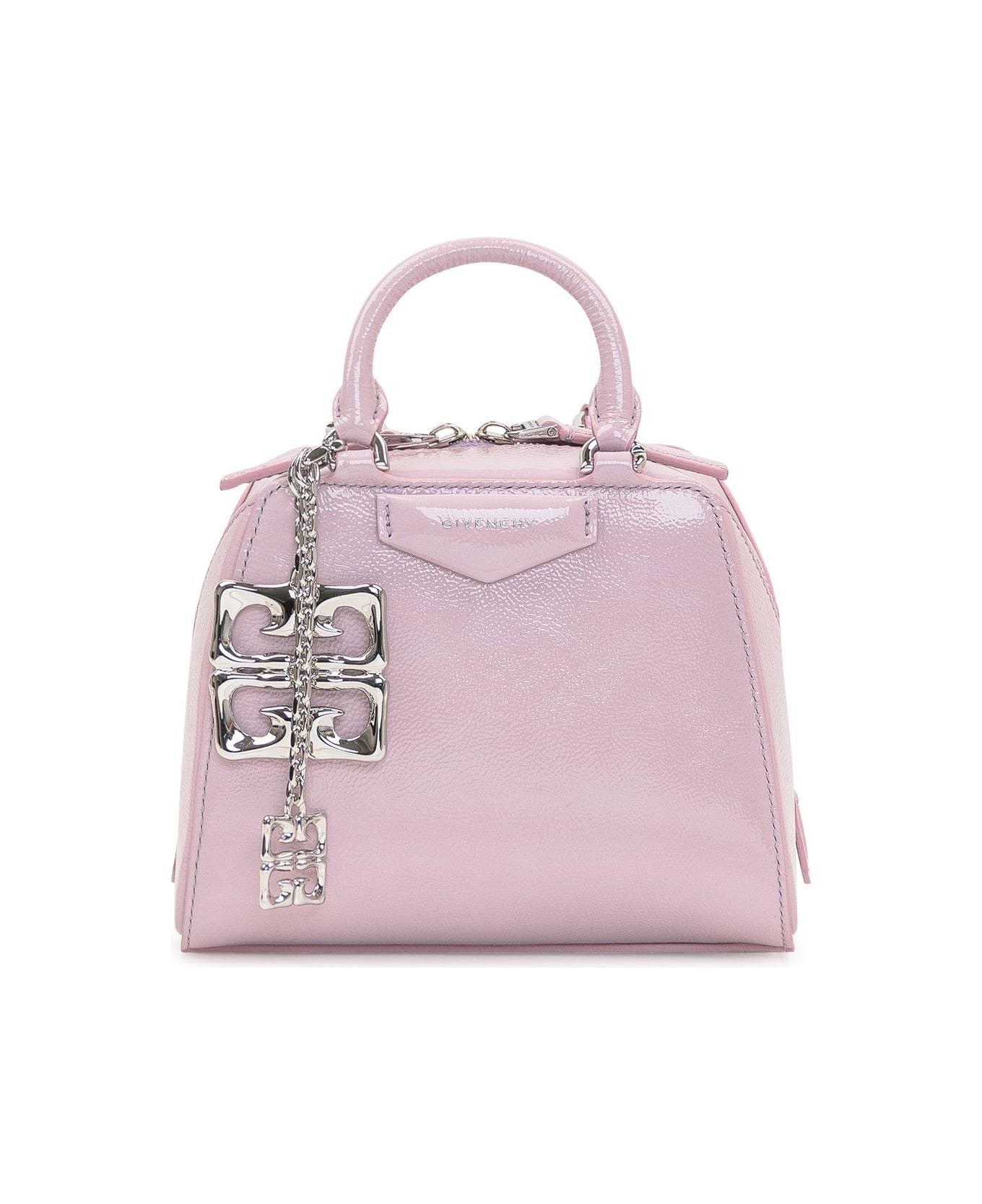Givenchy Nano Antigona Cube Bag - ORCHID PURPLE