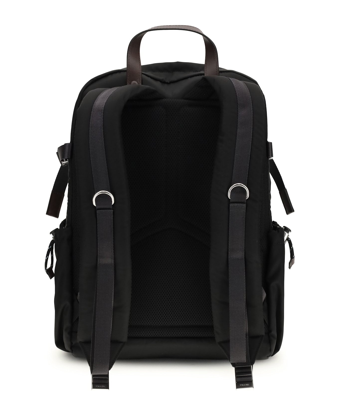 Prada Re-nylon And Leather Speedrock Backpack