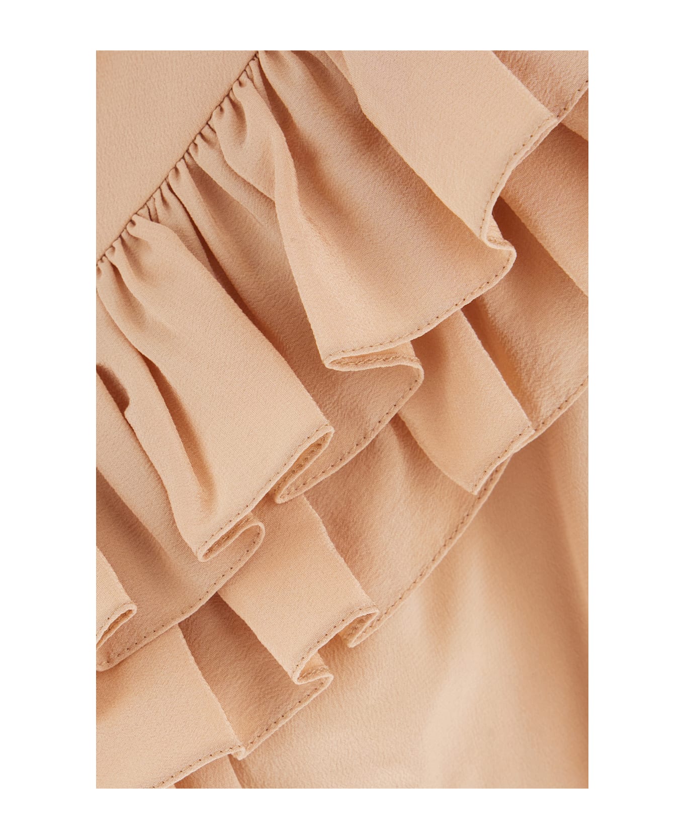 Chloé Skin Pink Silk Blouse - NUDE