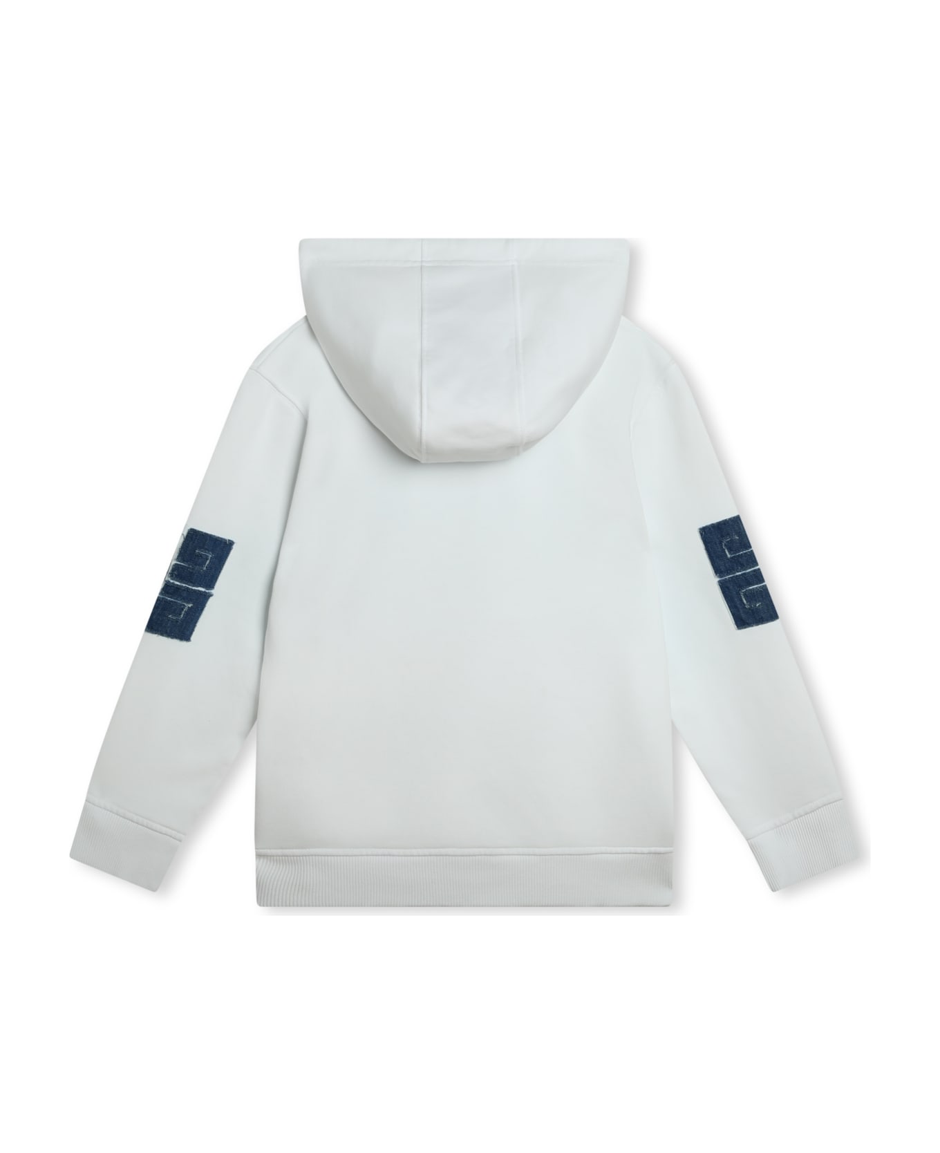 Givenchy Felpa Con Logo - White ニットウェア＆スウェットシャツ