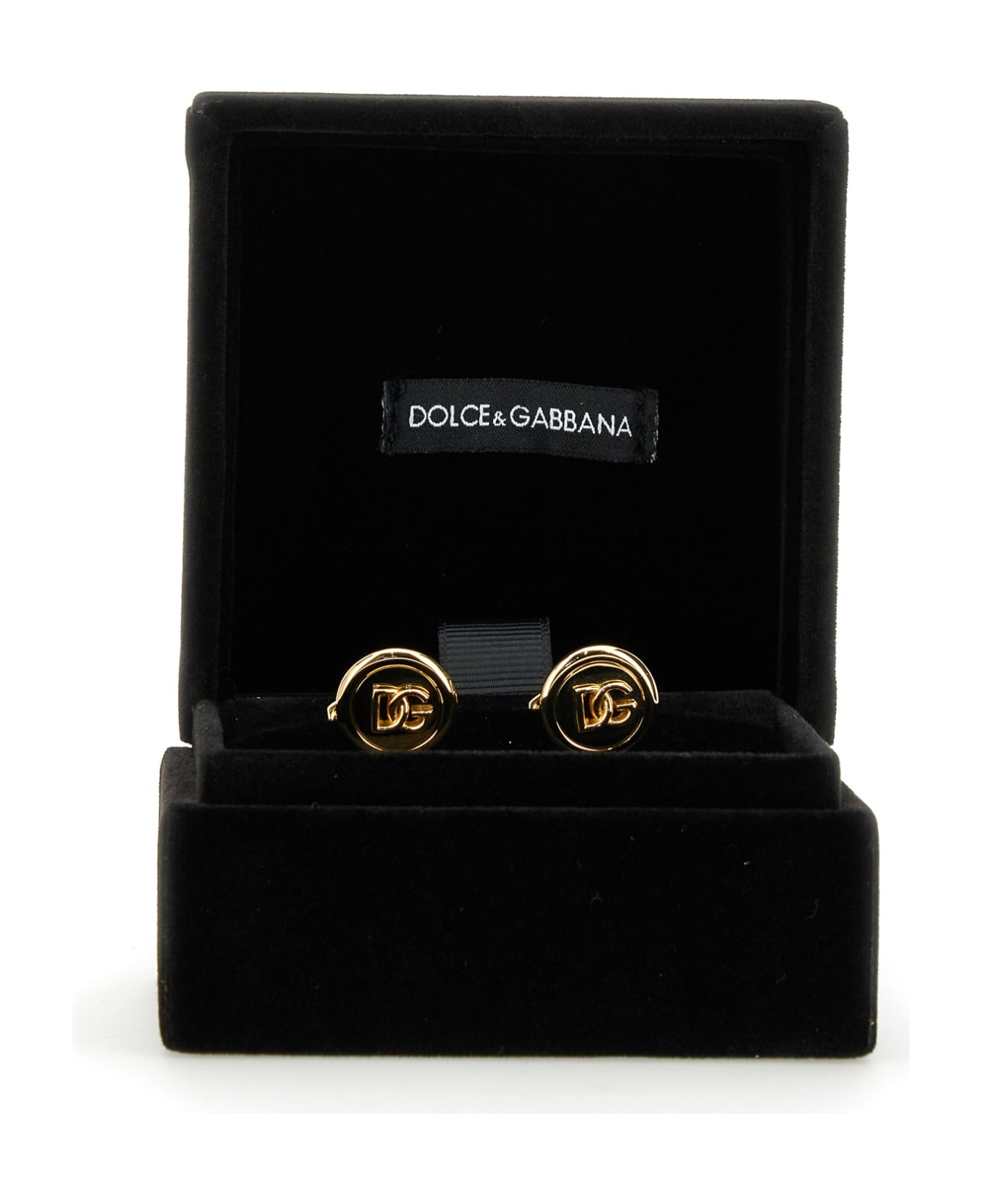 Dolce & Gabbana Cufflinks With Logo - ORO