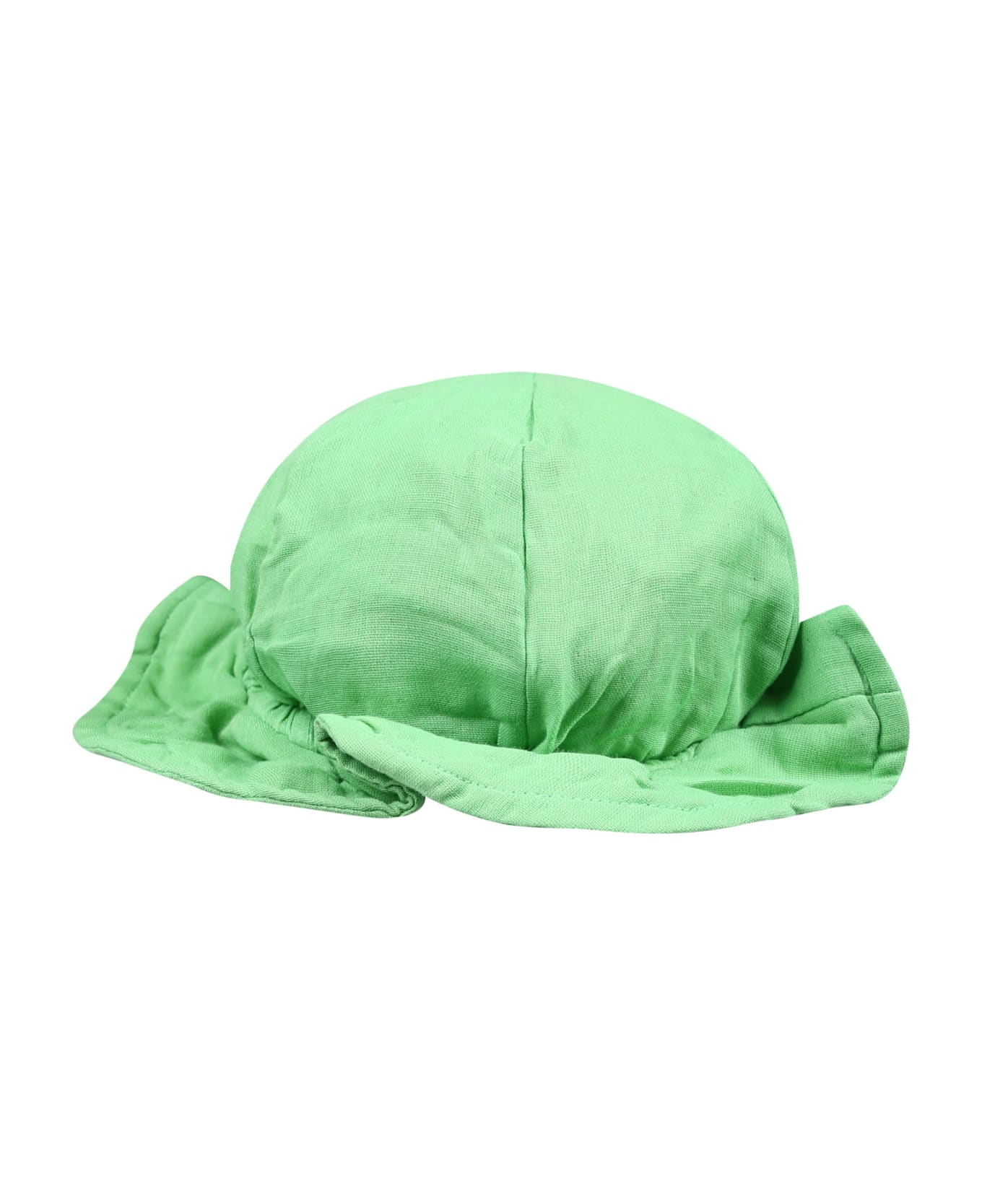 Molo Green Cloche For Kids With Smile - Green