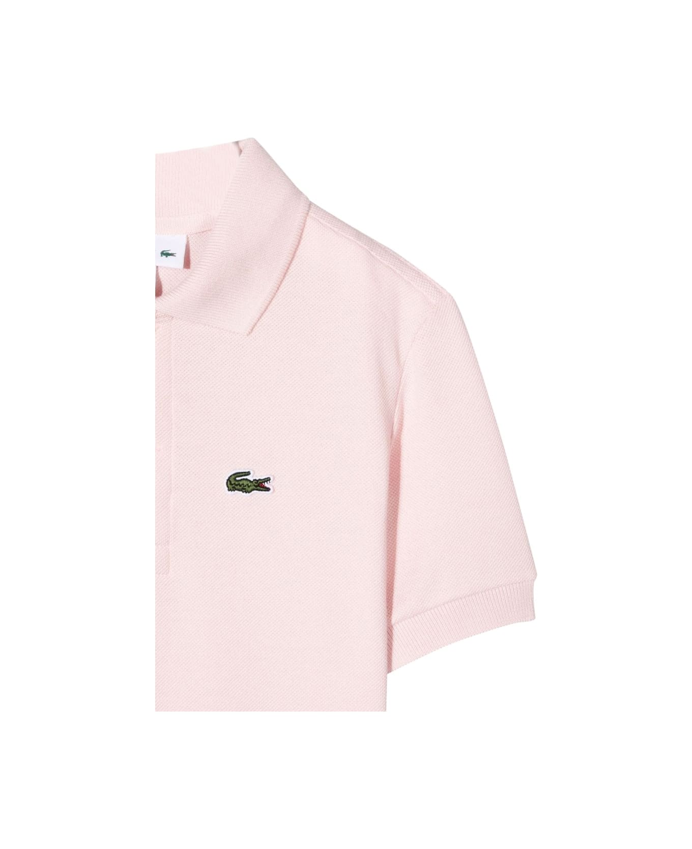 Lacoste Polo Taglio Classico Club Med - PINK