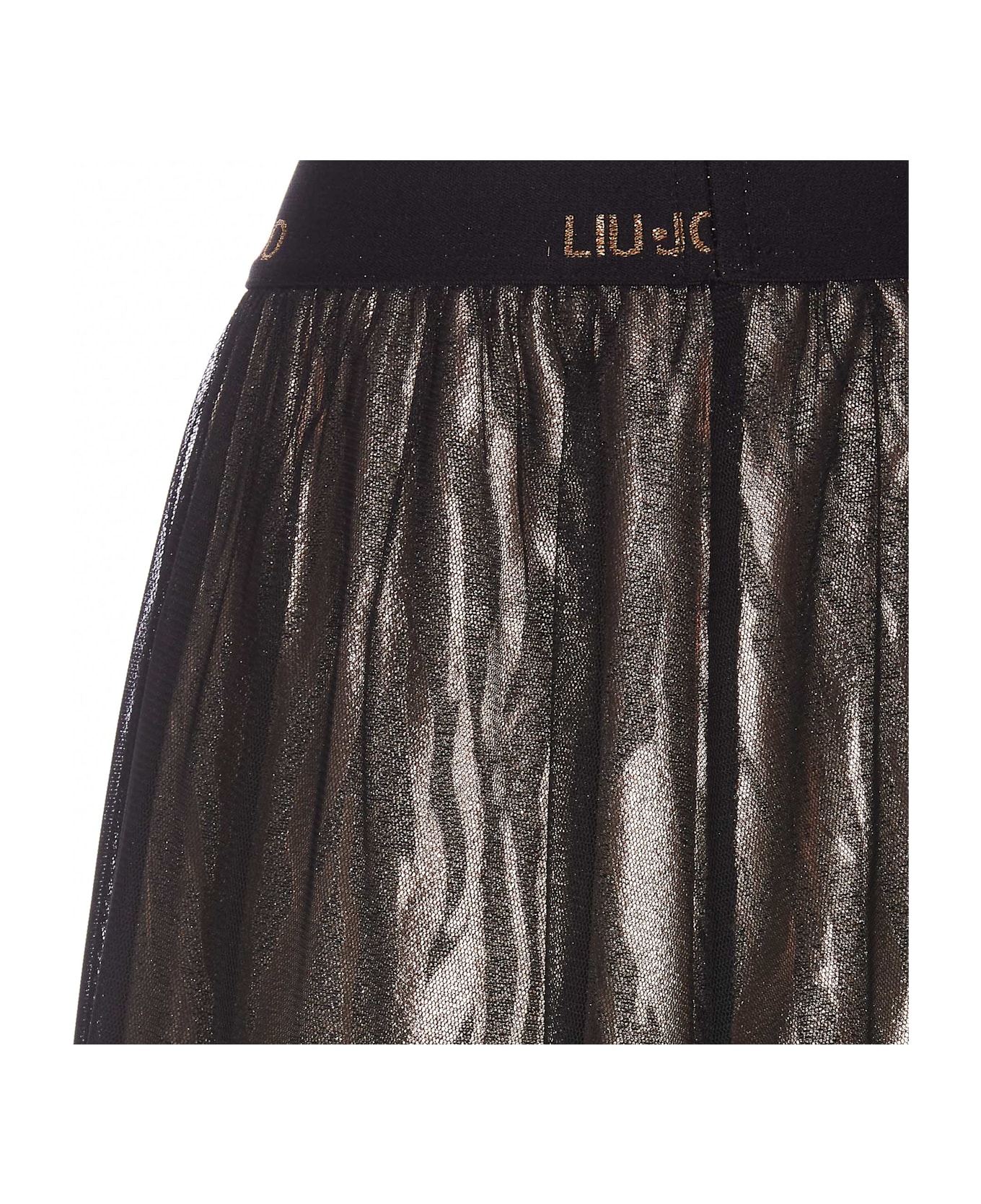 Liu-Jo Animalier Skirt - Brown