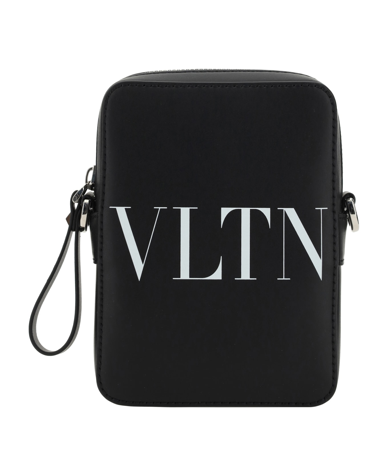 Valentino Garavani Vltn Shoulder Bag - Nero/bianco