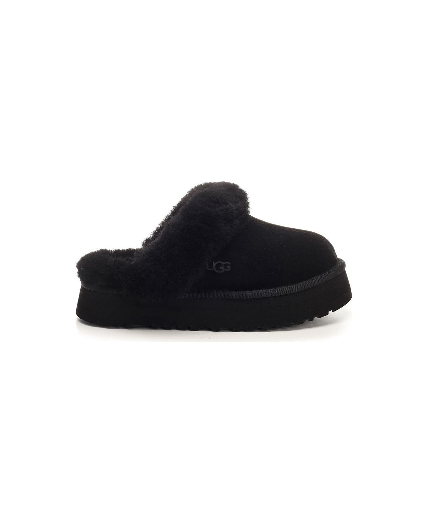UGG "disquette" Slippers - Black