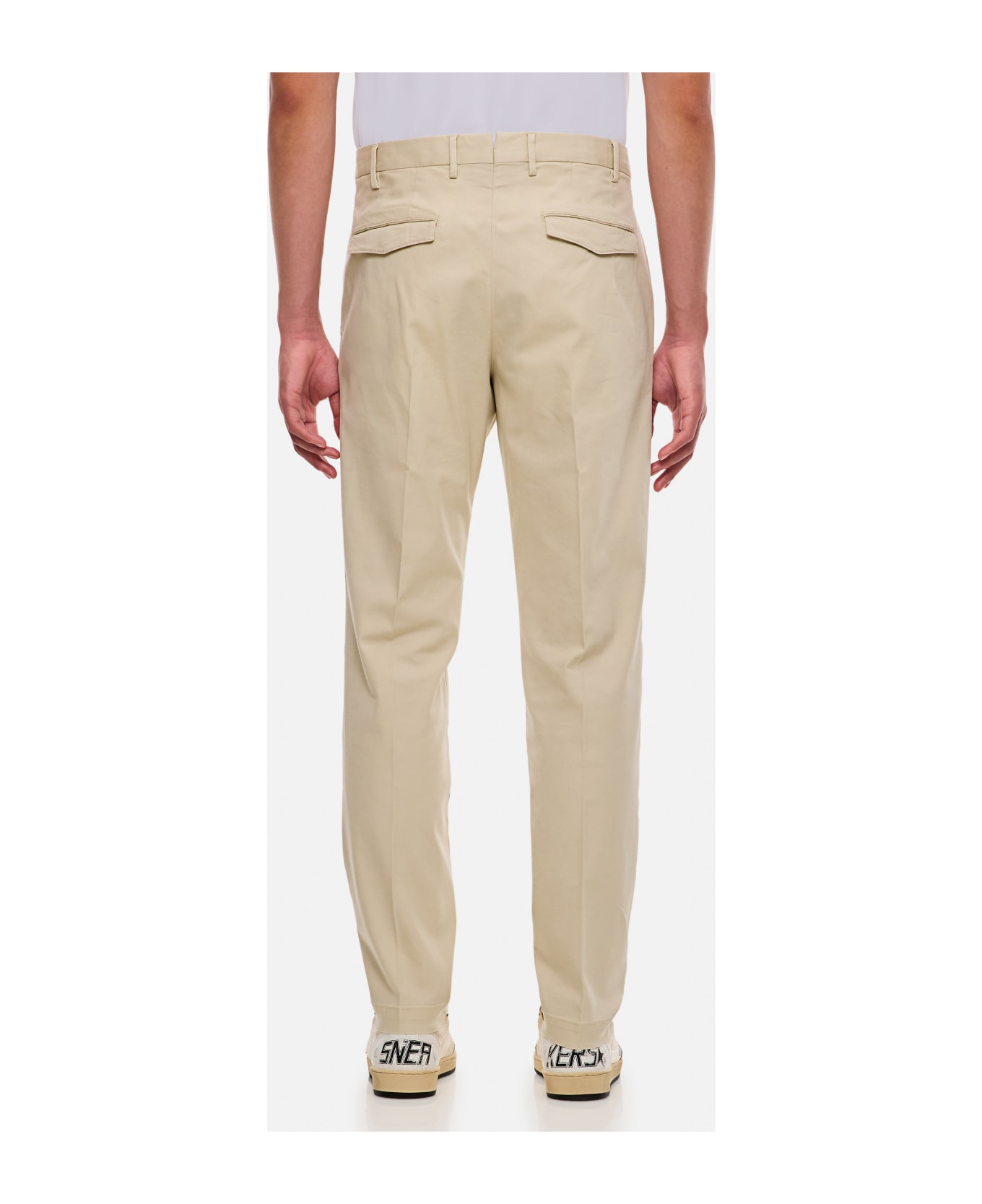 PT01 Cotton Trousers - Beige ポロシャツ