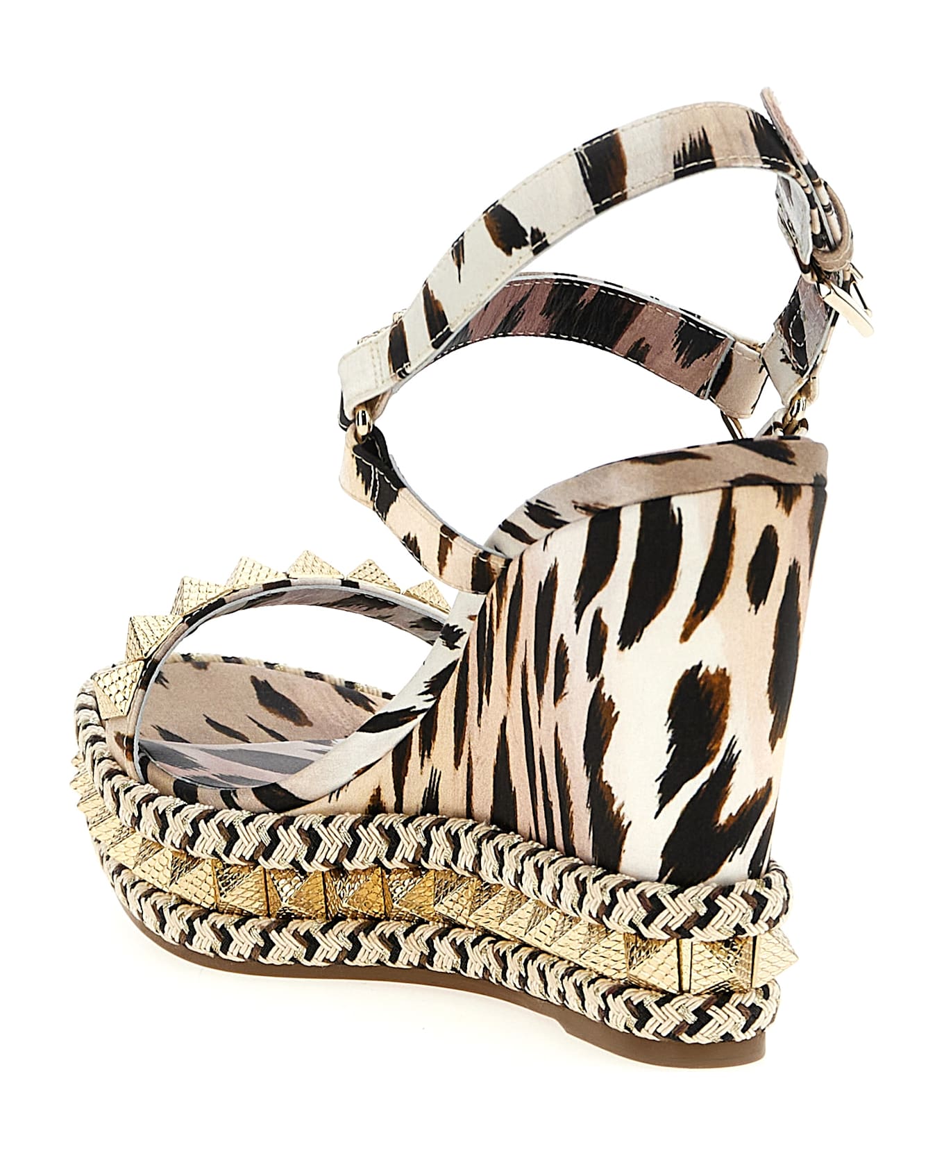 Christian Louboutin 
pyraclou
 Sandals - Multicolor ウェッジシューズ