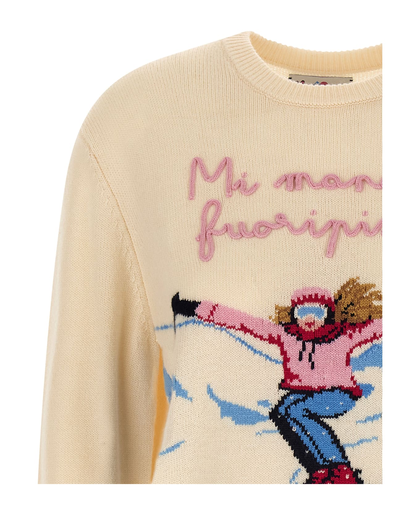 MC2 Saint Barth 
new Queen
 Sweater - White