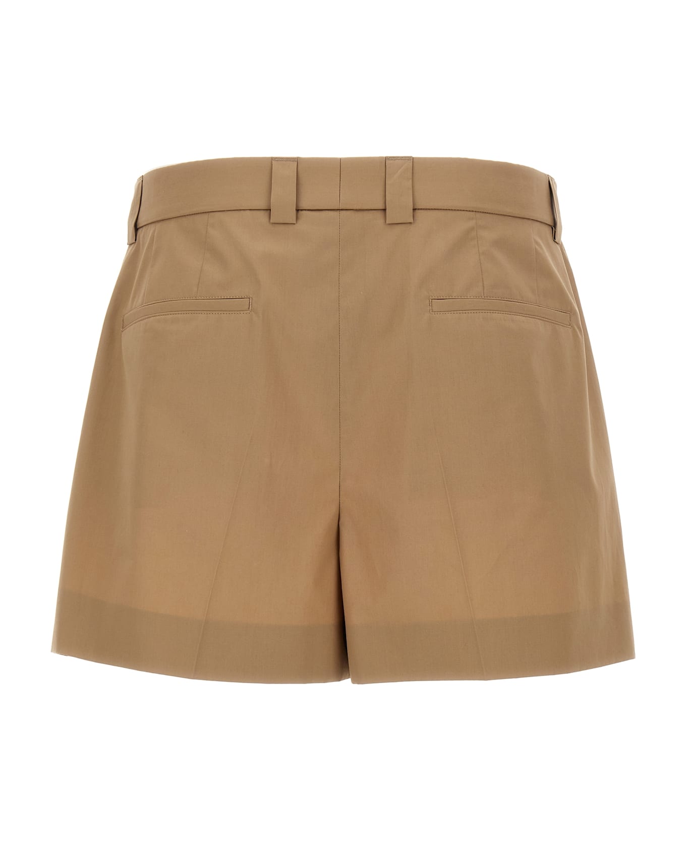 Gucci Cotton Shorts - Beige