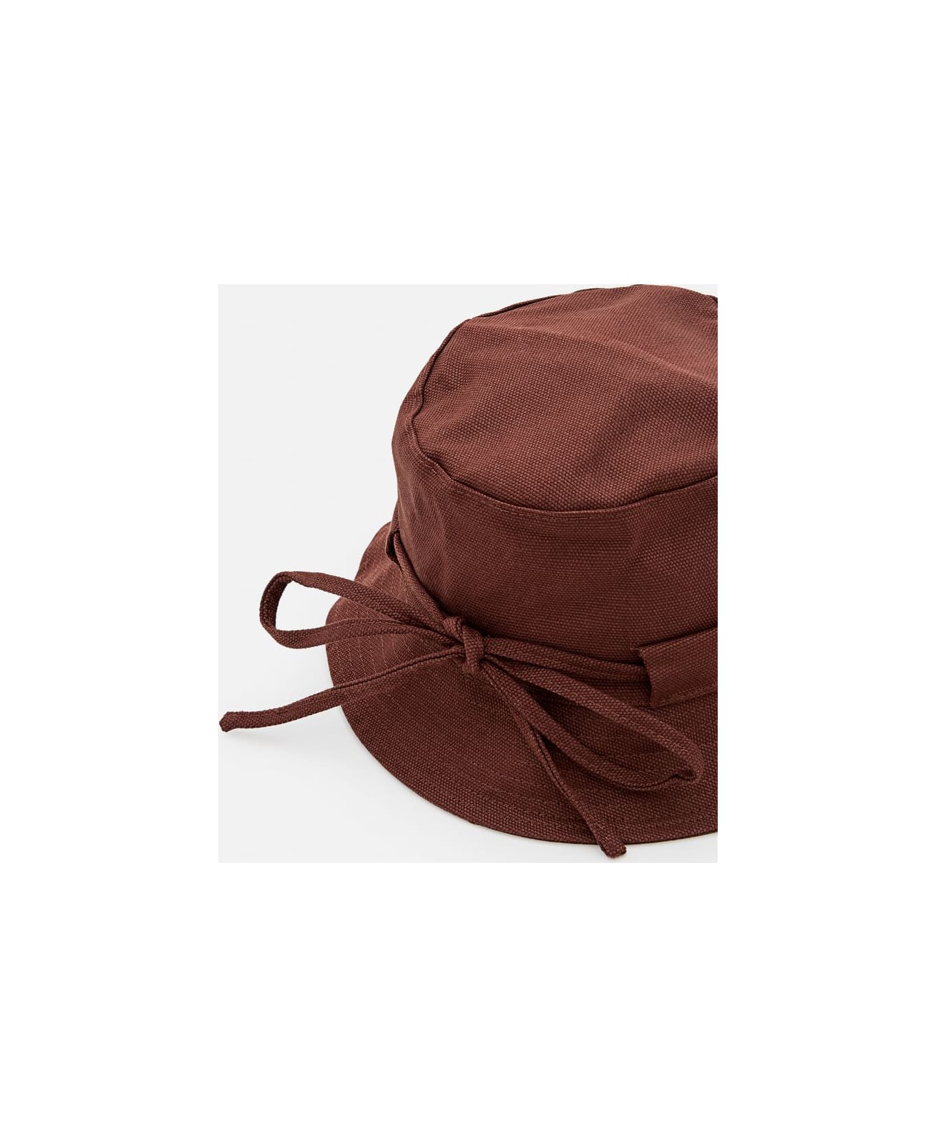 Jacquemus Le Bob Gadjo Cotton Bucket Hat - Brown 帽子
