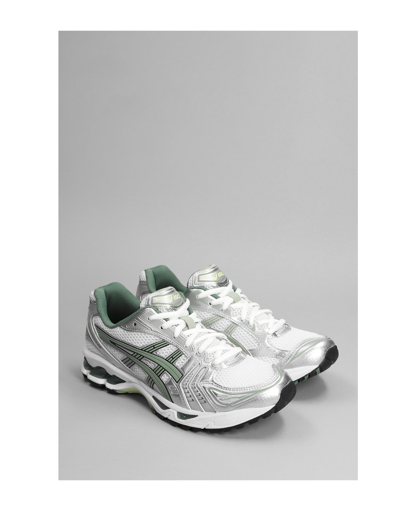Asics Gel-kayano 14 Sneakers In White Synthetic Fibers - 107