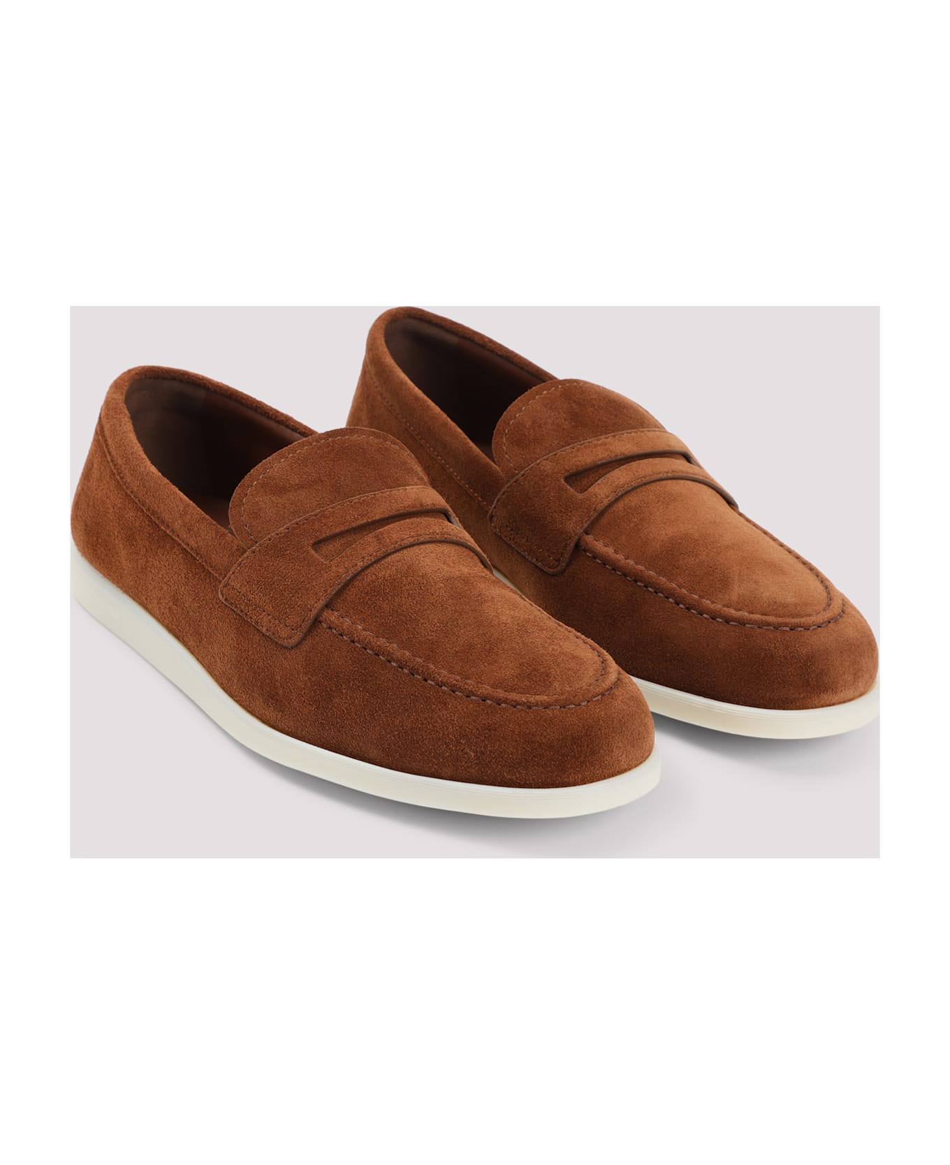 Church's Suede Loafers - Axo Burnt