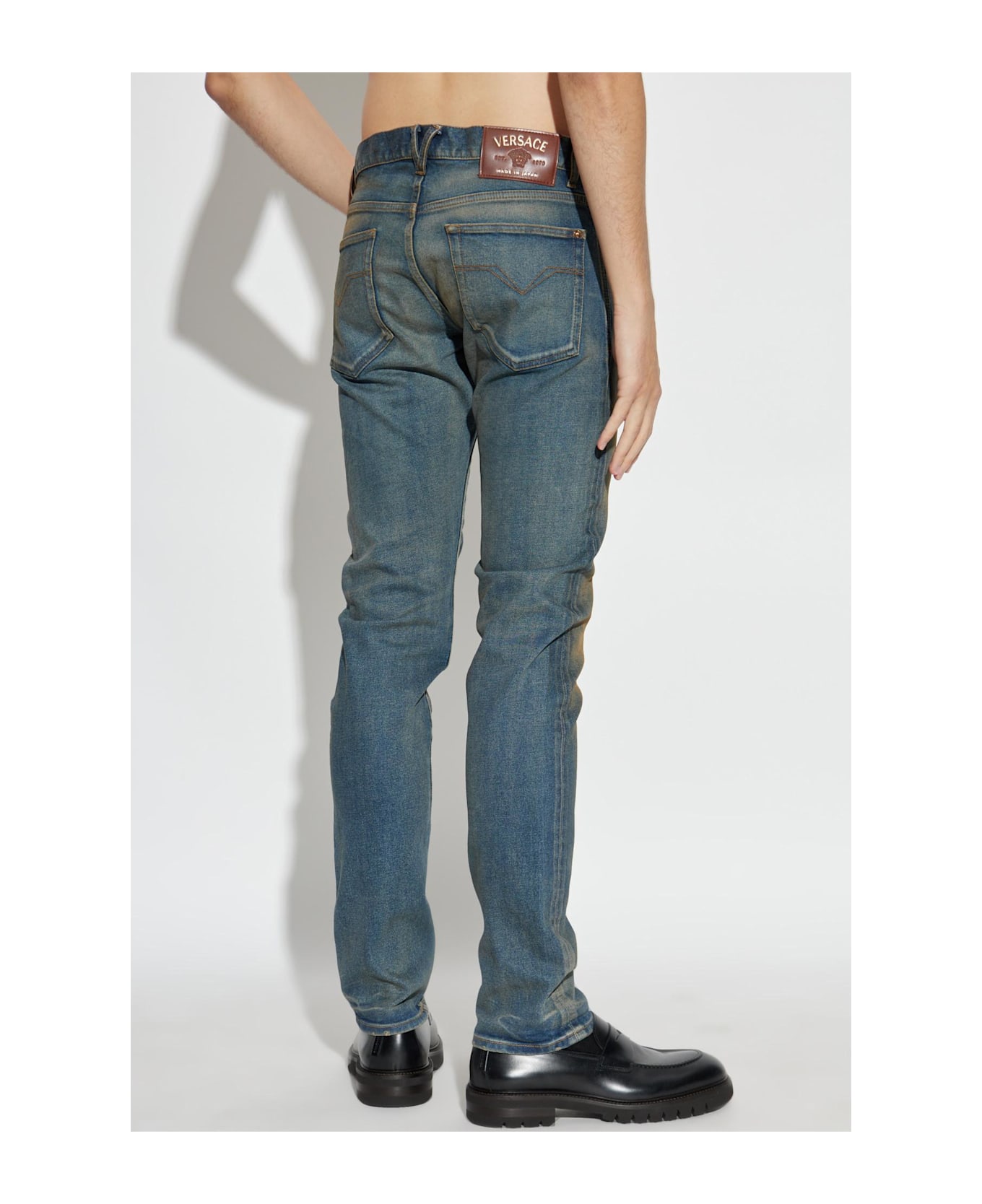 Versace Jeans With 
vintage
 Effect - BLUE